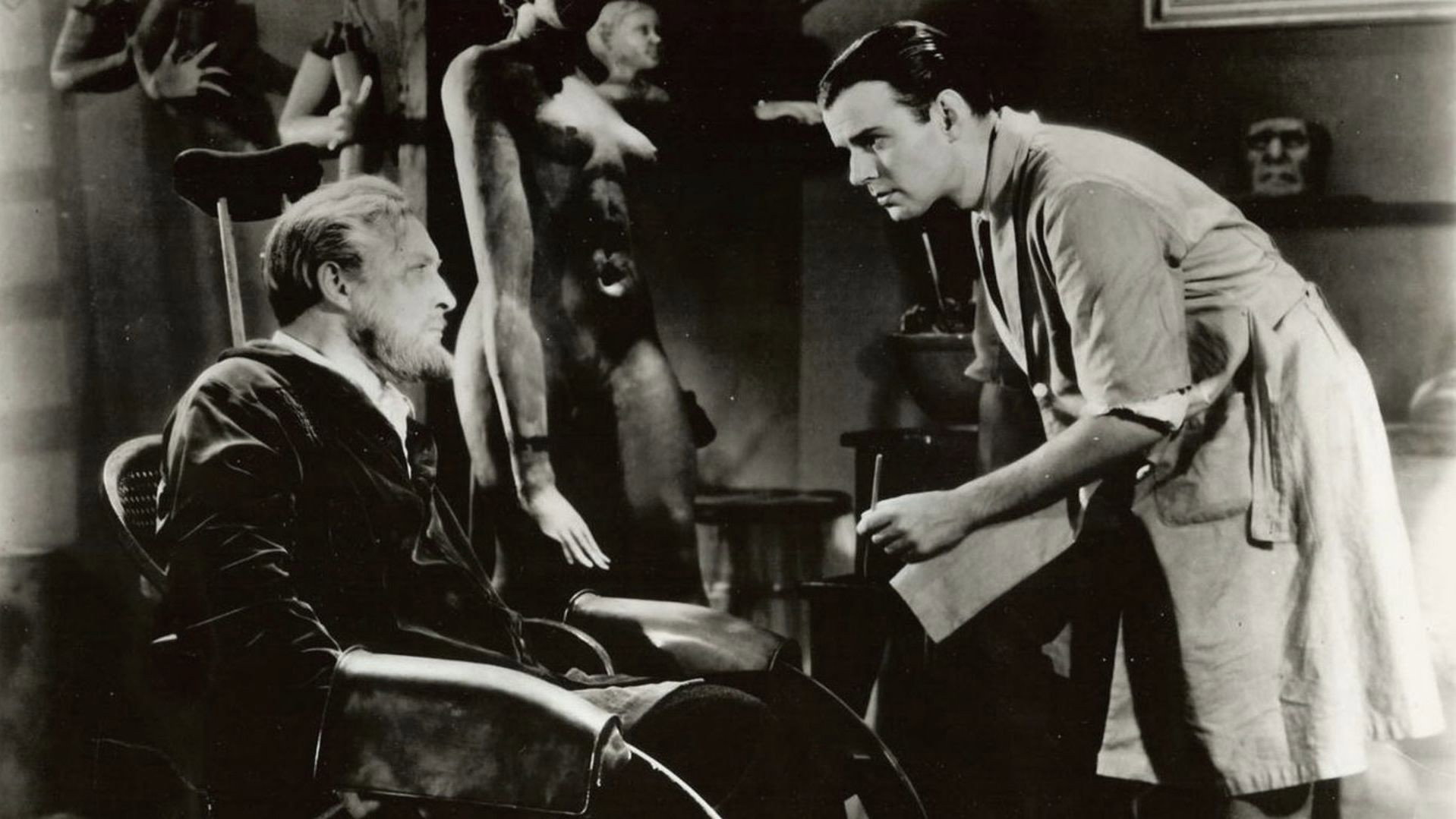 Mystery of the Wax Museum scene photo