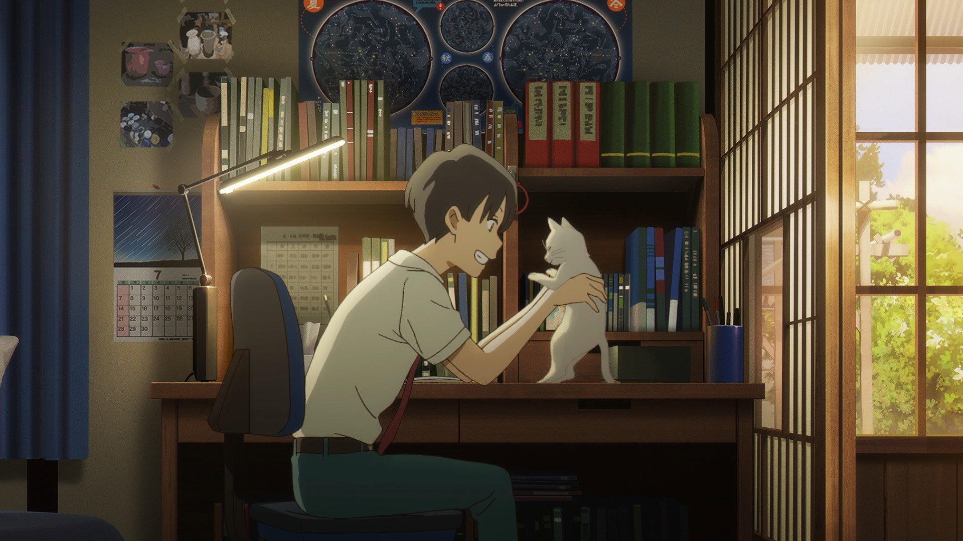 Nakitai watashi wa neko o kaburu scene photo