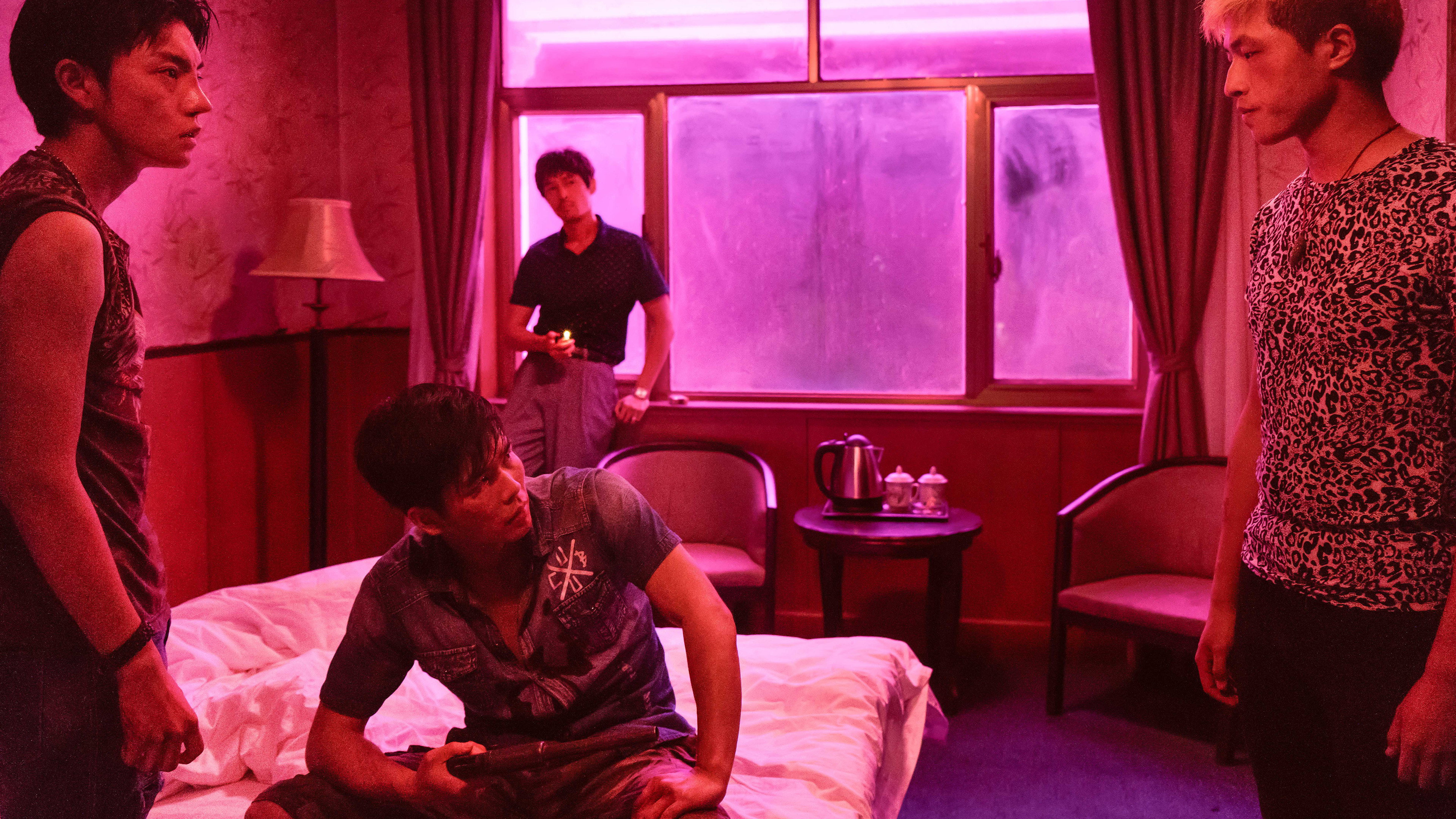 Nanfang chezhan de juhui scene photo