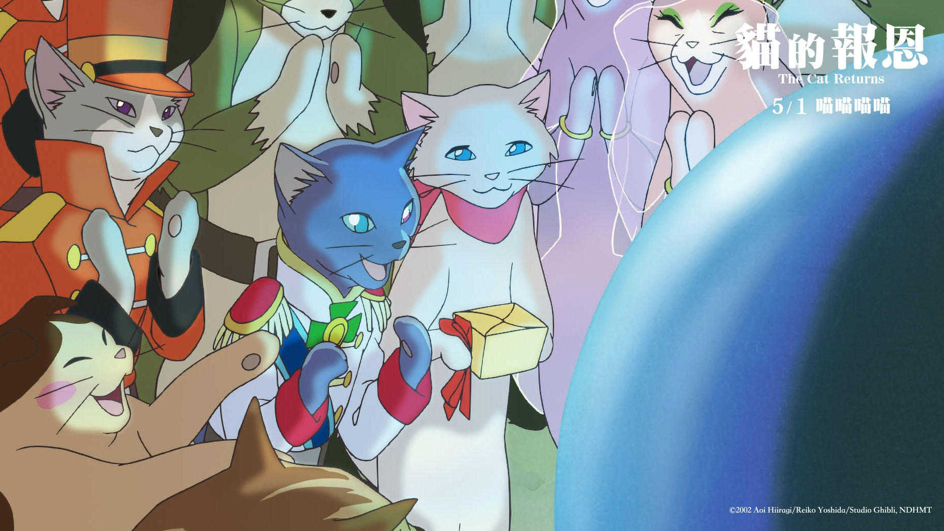 Neko no ongaeshi scene photo
