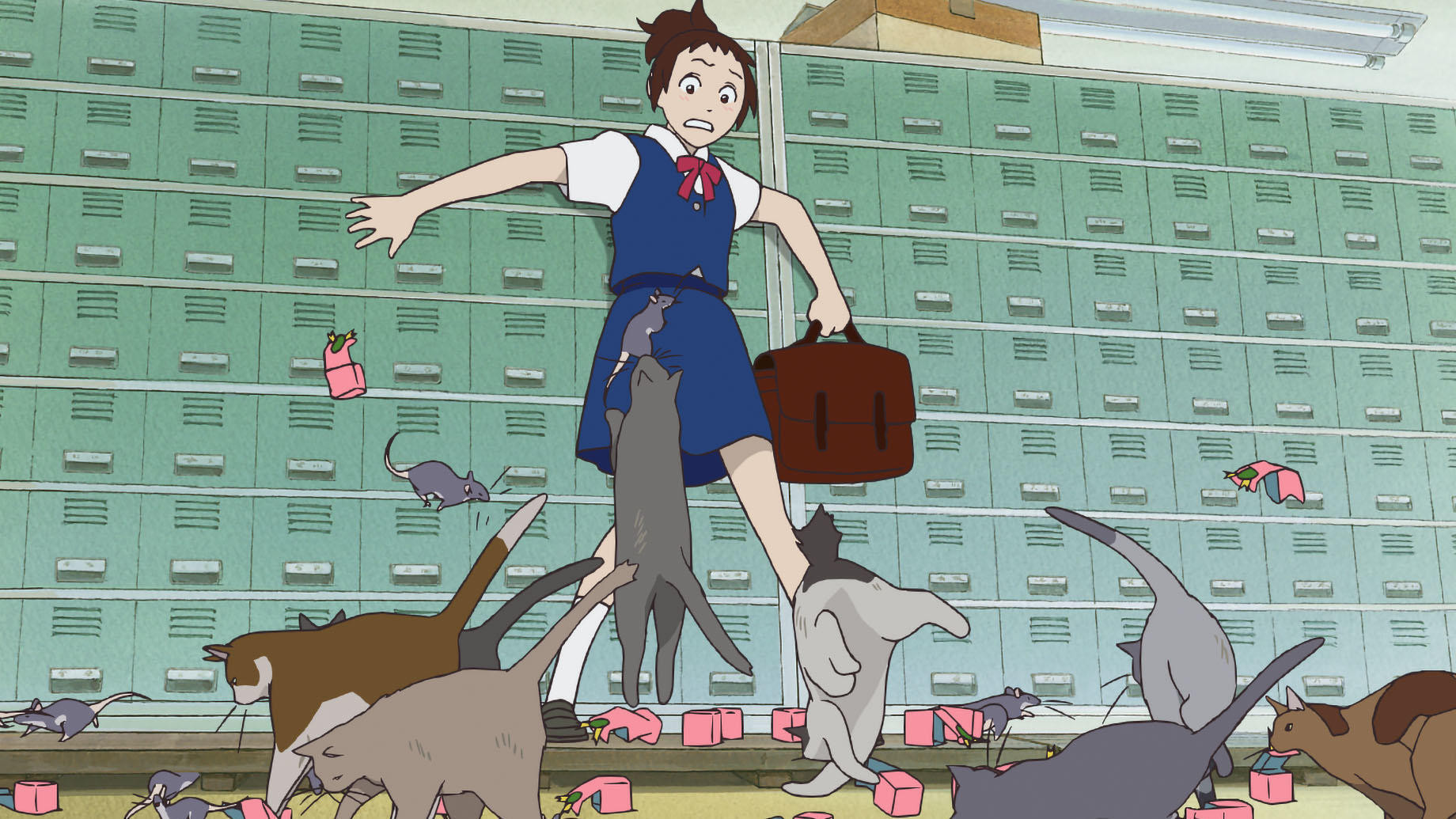 Neko no ongaeshi scene photo
