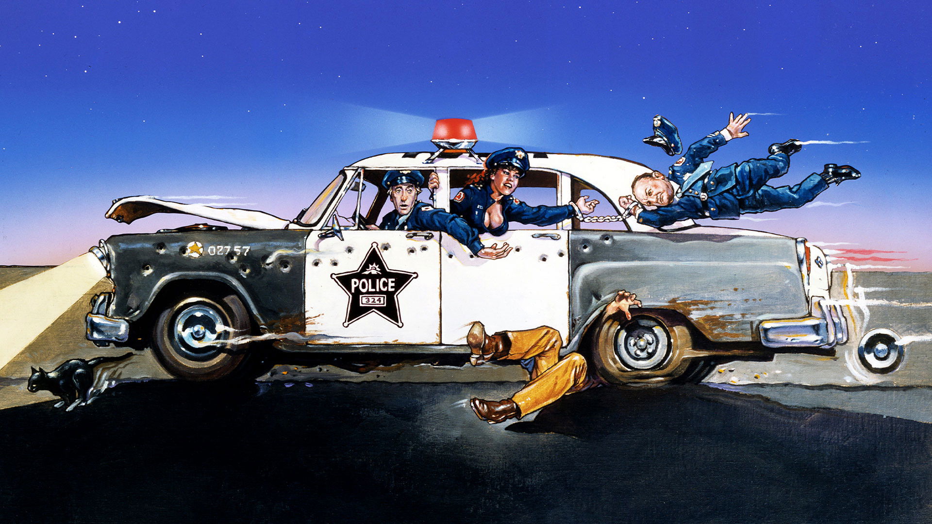Night Patrol scene photo