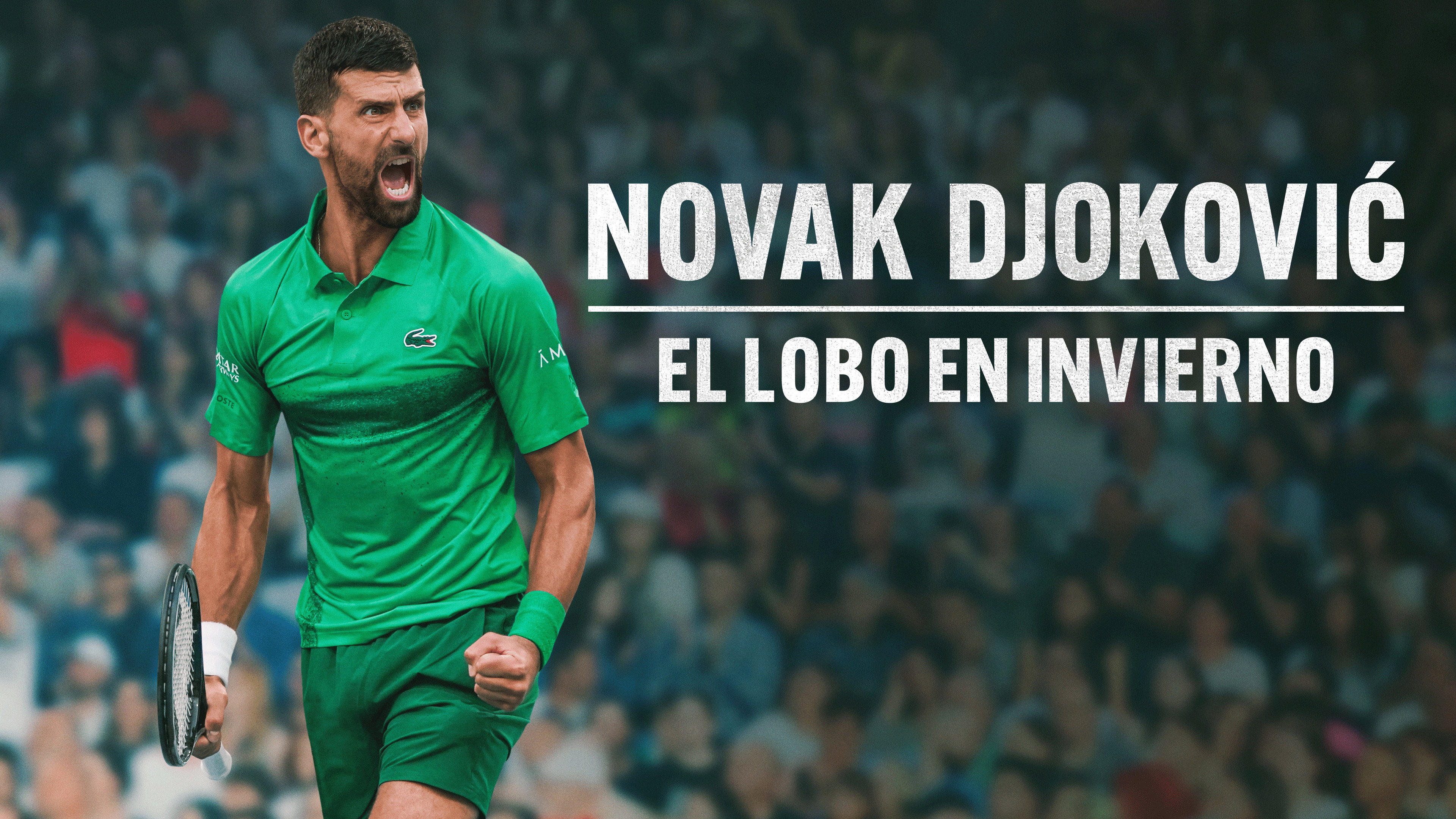Novak Djokovic: The Wolf in Winter scene photo