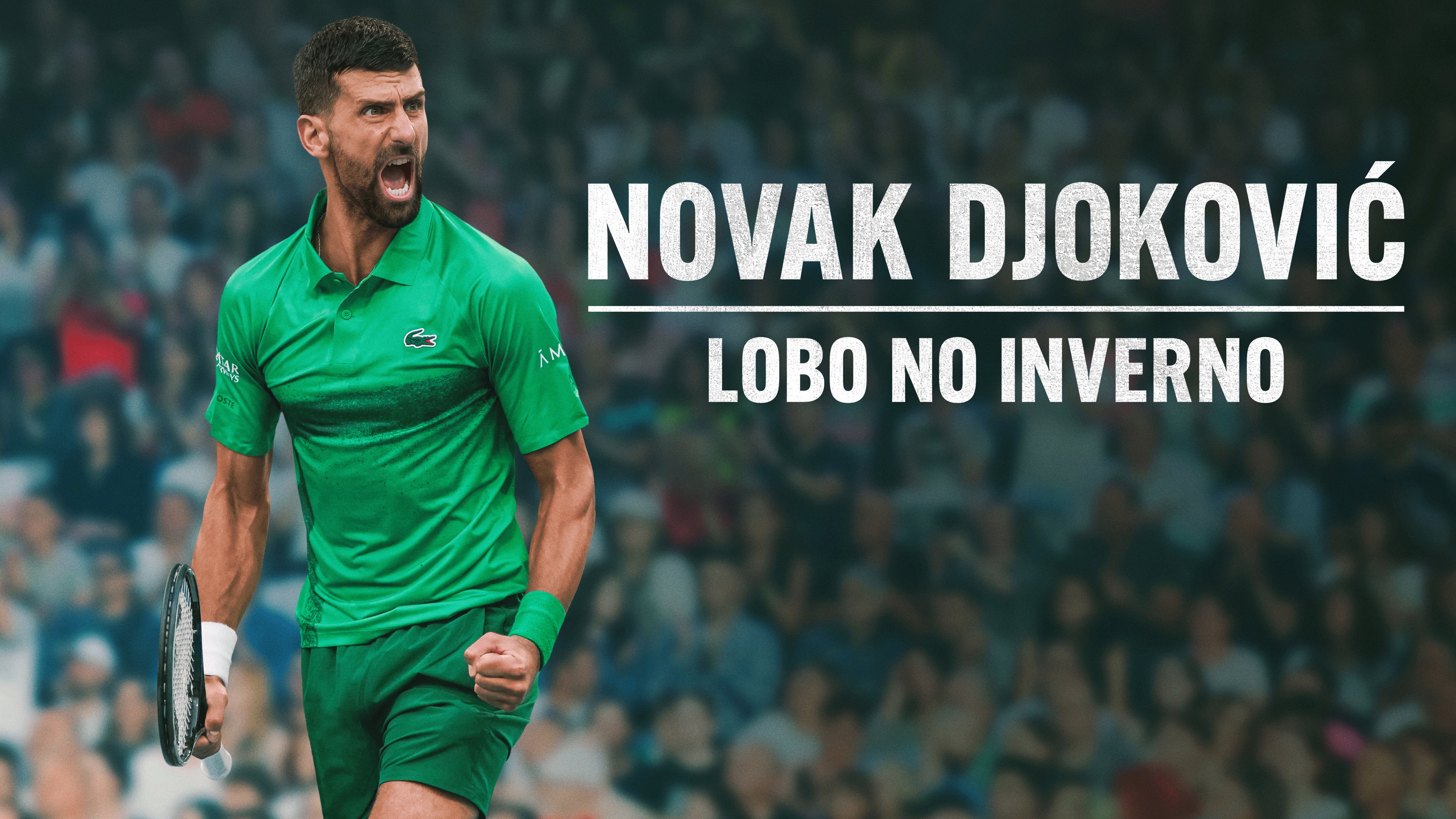 Novak Djokovic: The Wolf in Winter scene photo