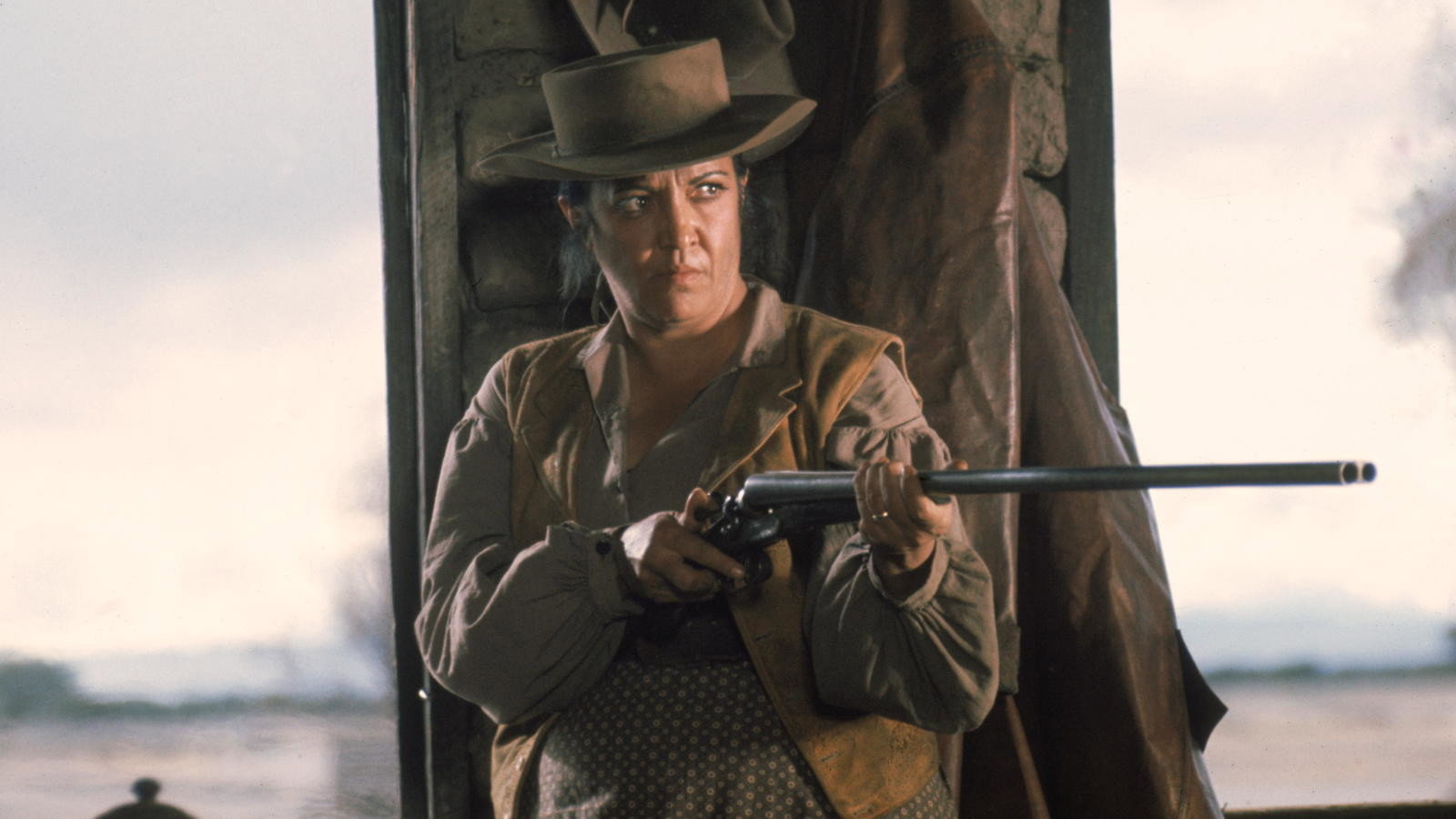 Pat Garrett and Billy the Kid scene photo
