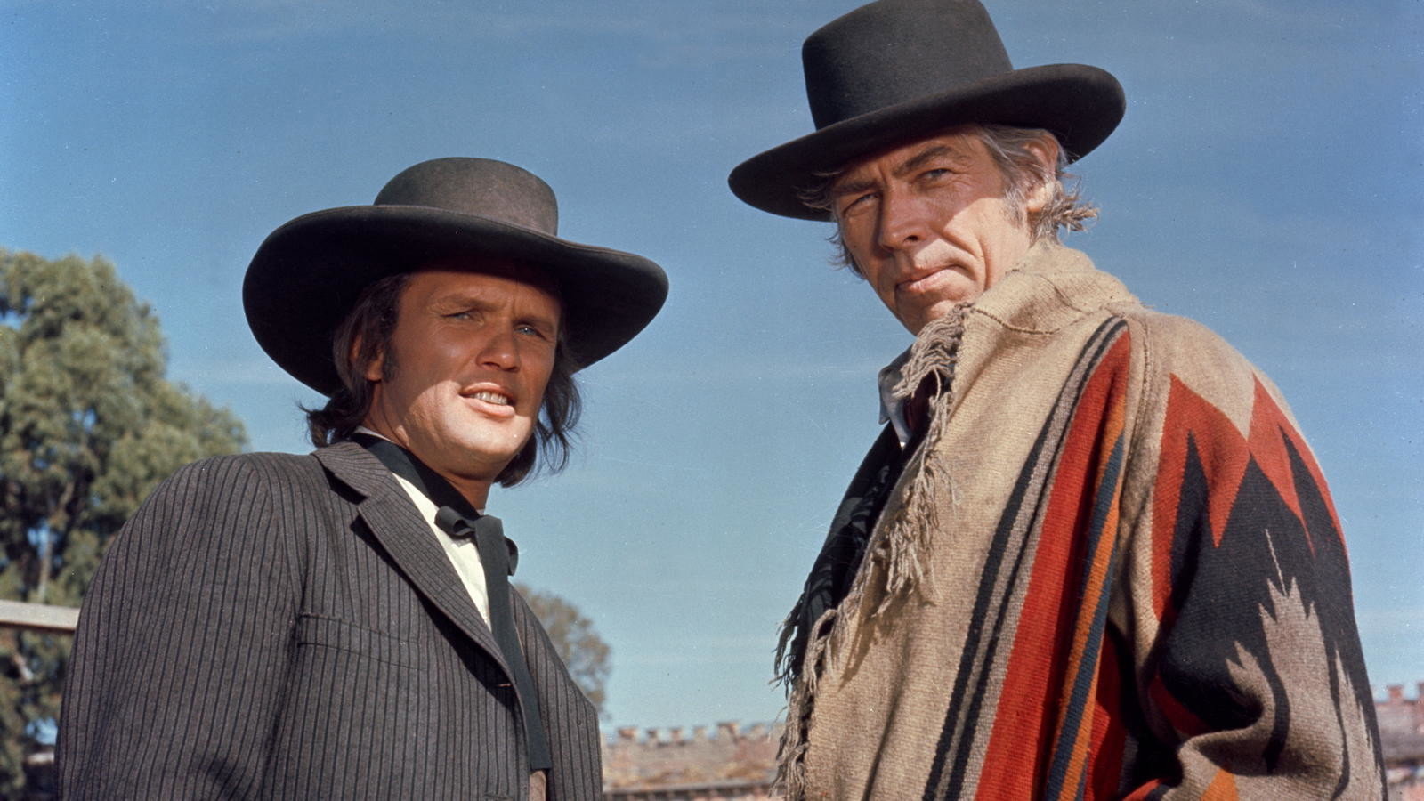 Pat Garrett and Billy the Kid scene photo
