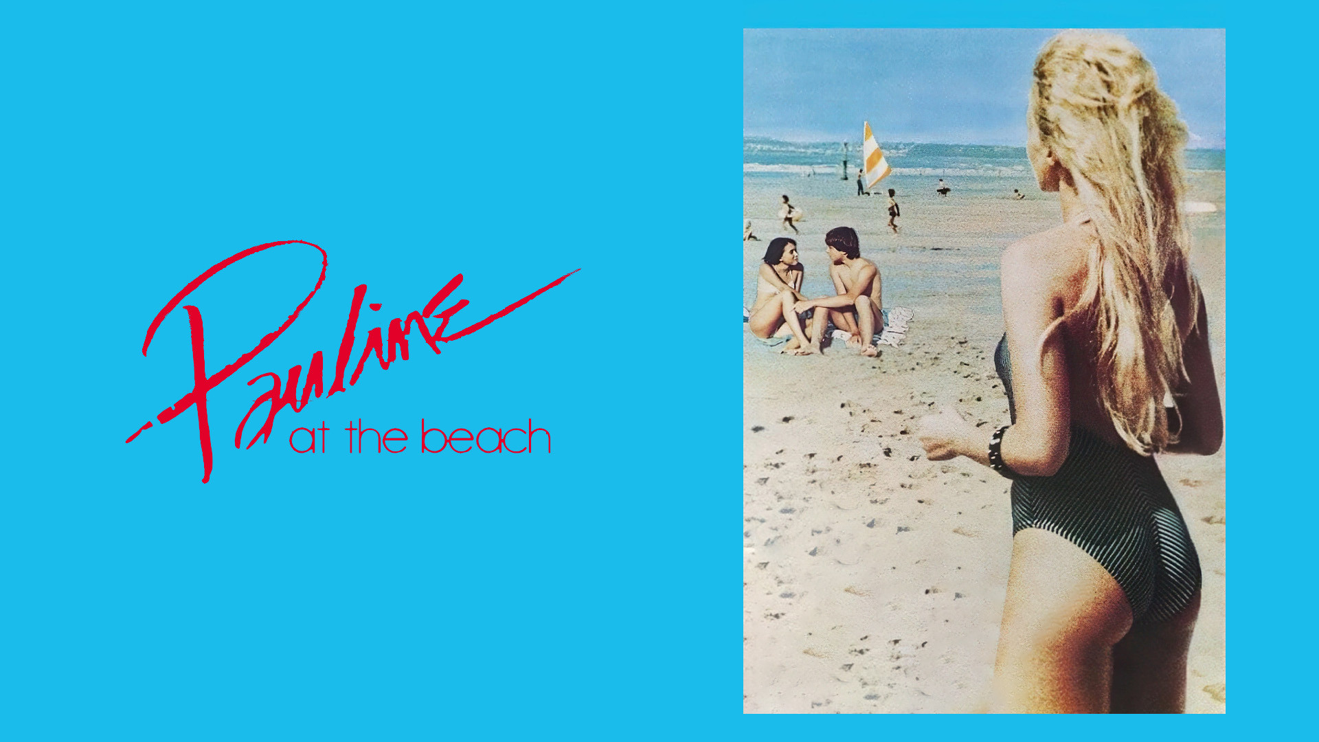 Pauline à la plage scene photo