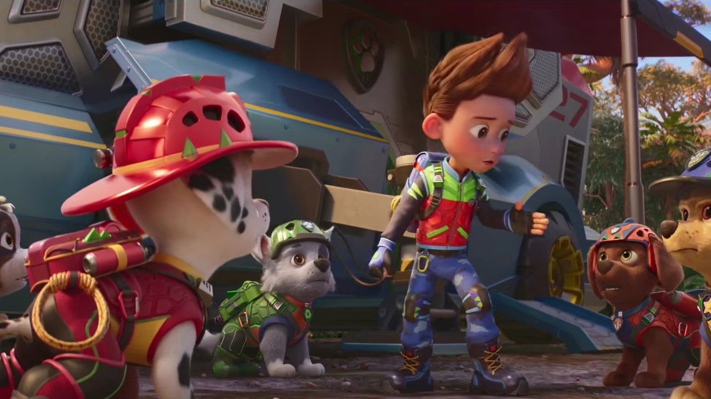 PAW Patrol: The Dino Movie scene photo