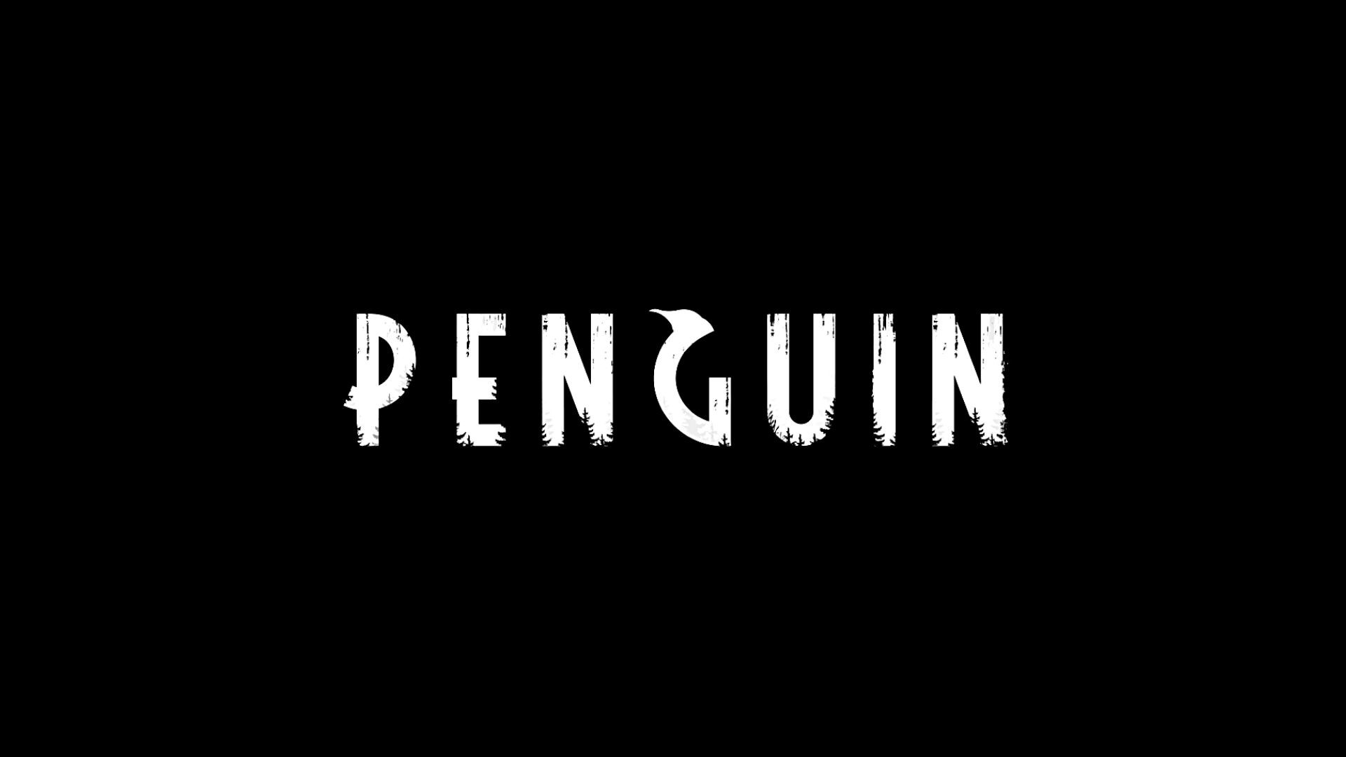 Penguin scene photo