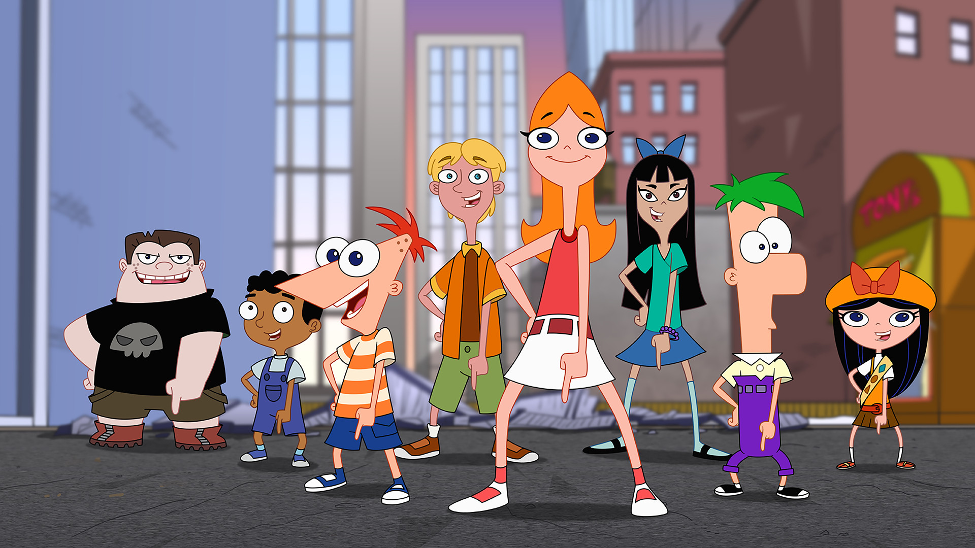 Phineas and Ferb the Movie: Candace Against the Universe scene photo