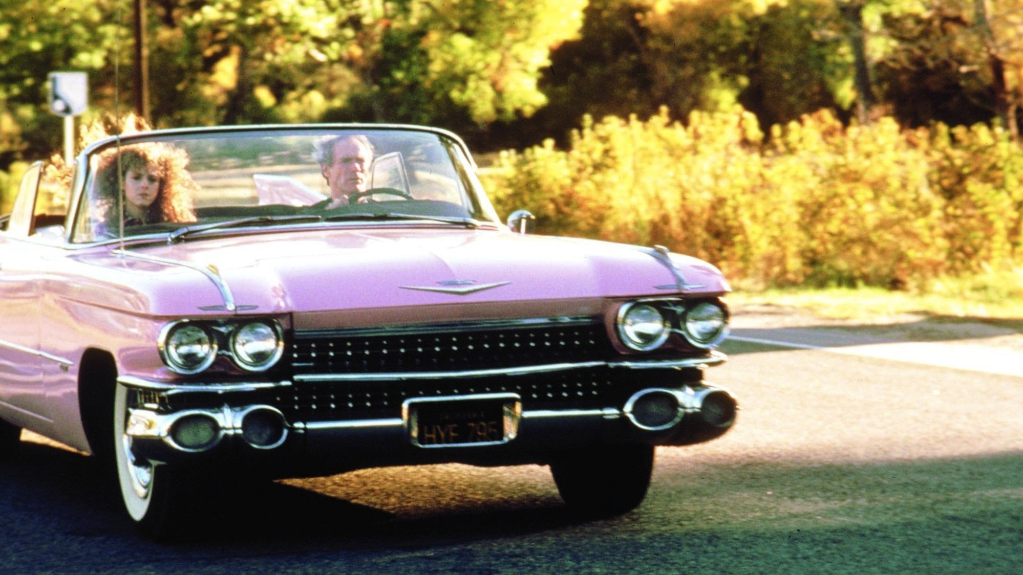 Pink Cadillac scene photo
