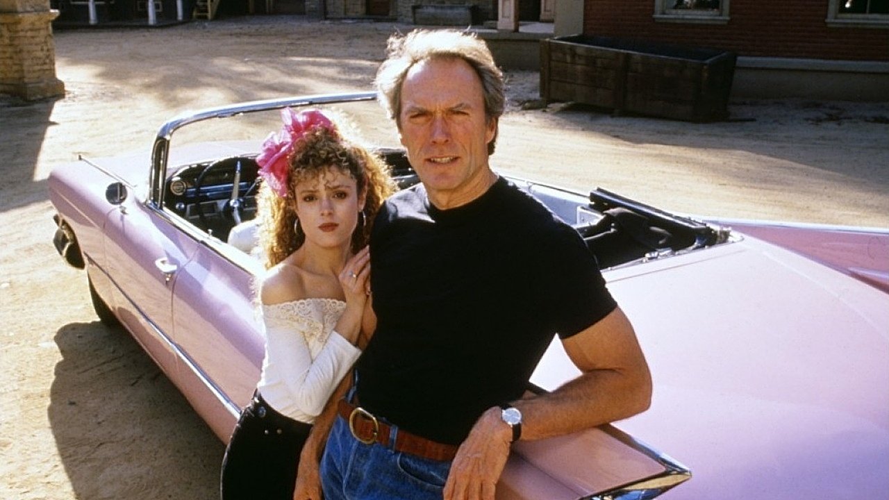 Pink Cadillac scene photo