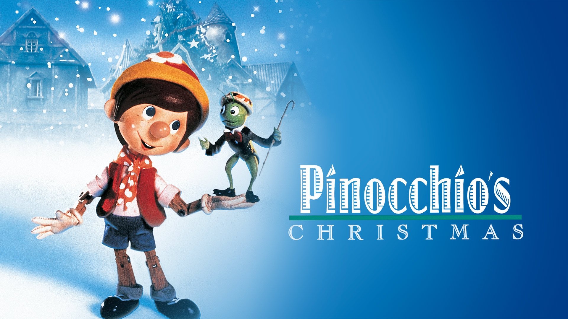 Pinocchio's Christmas scene photo