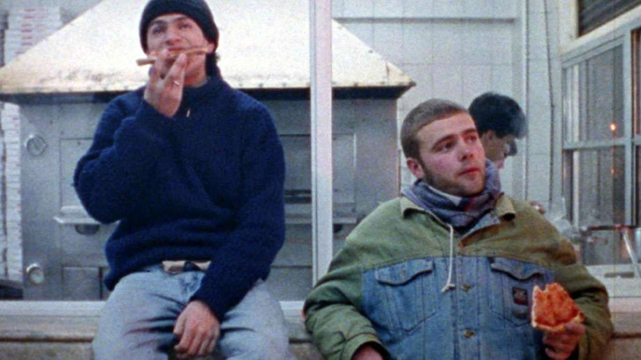 Pizza, birra, faso scene photo