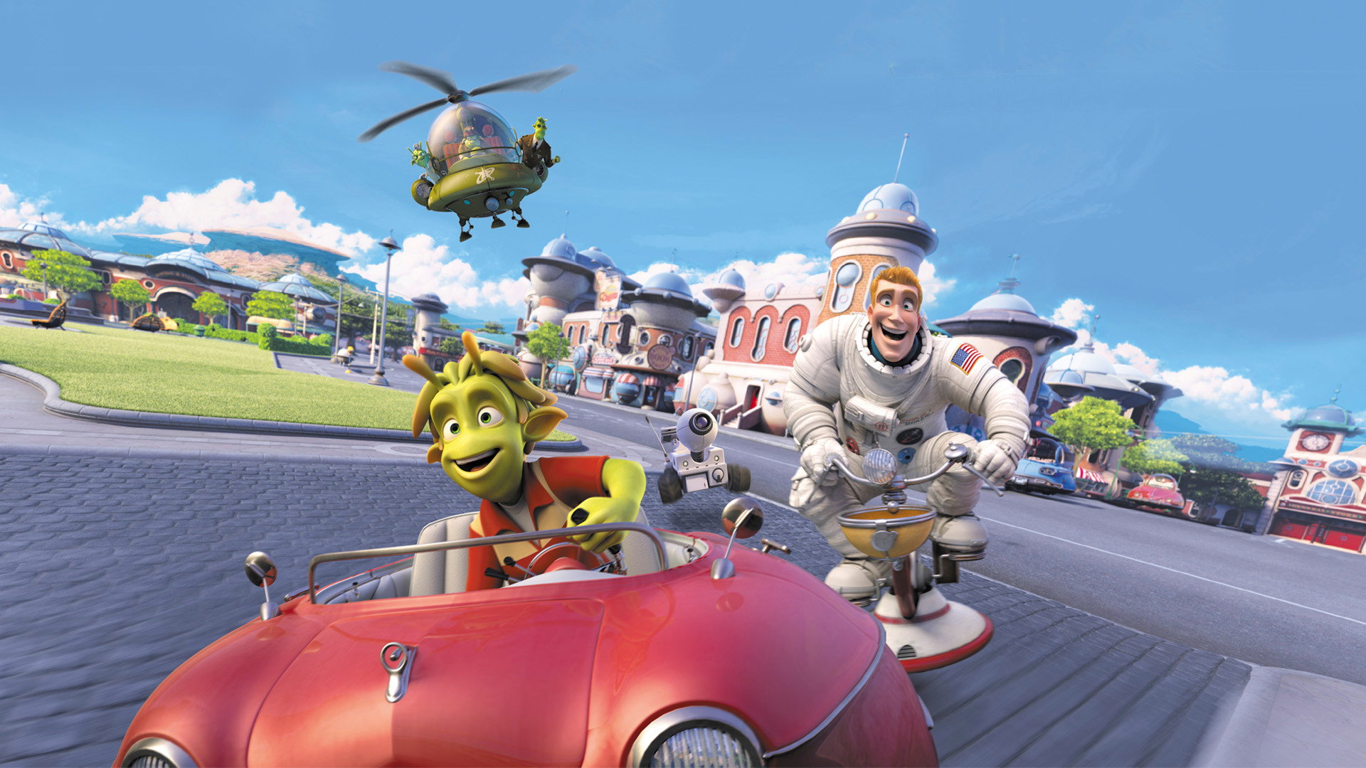 Planet 51 scene photo