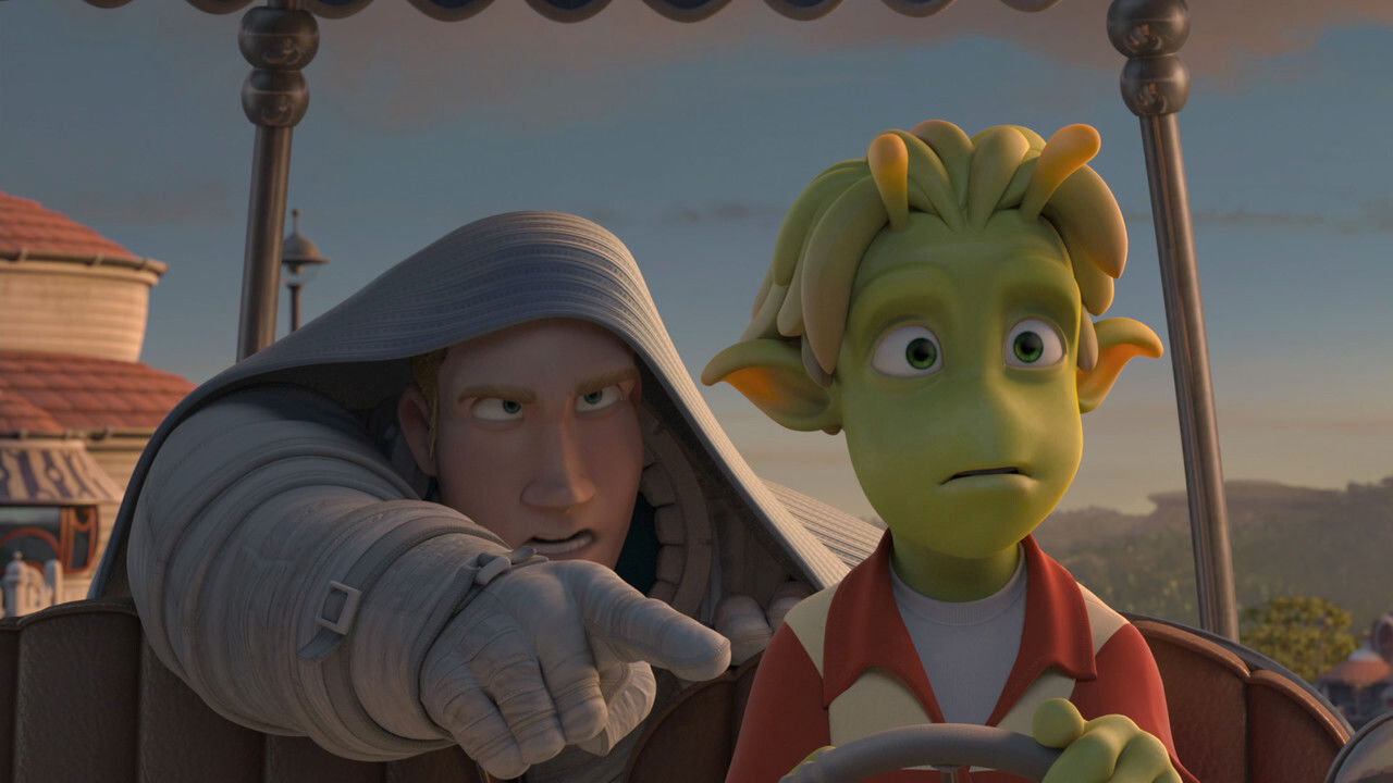 Planet 51 scene photo