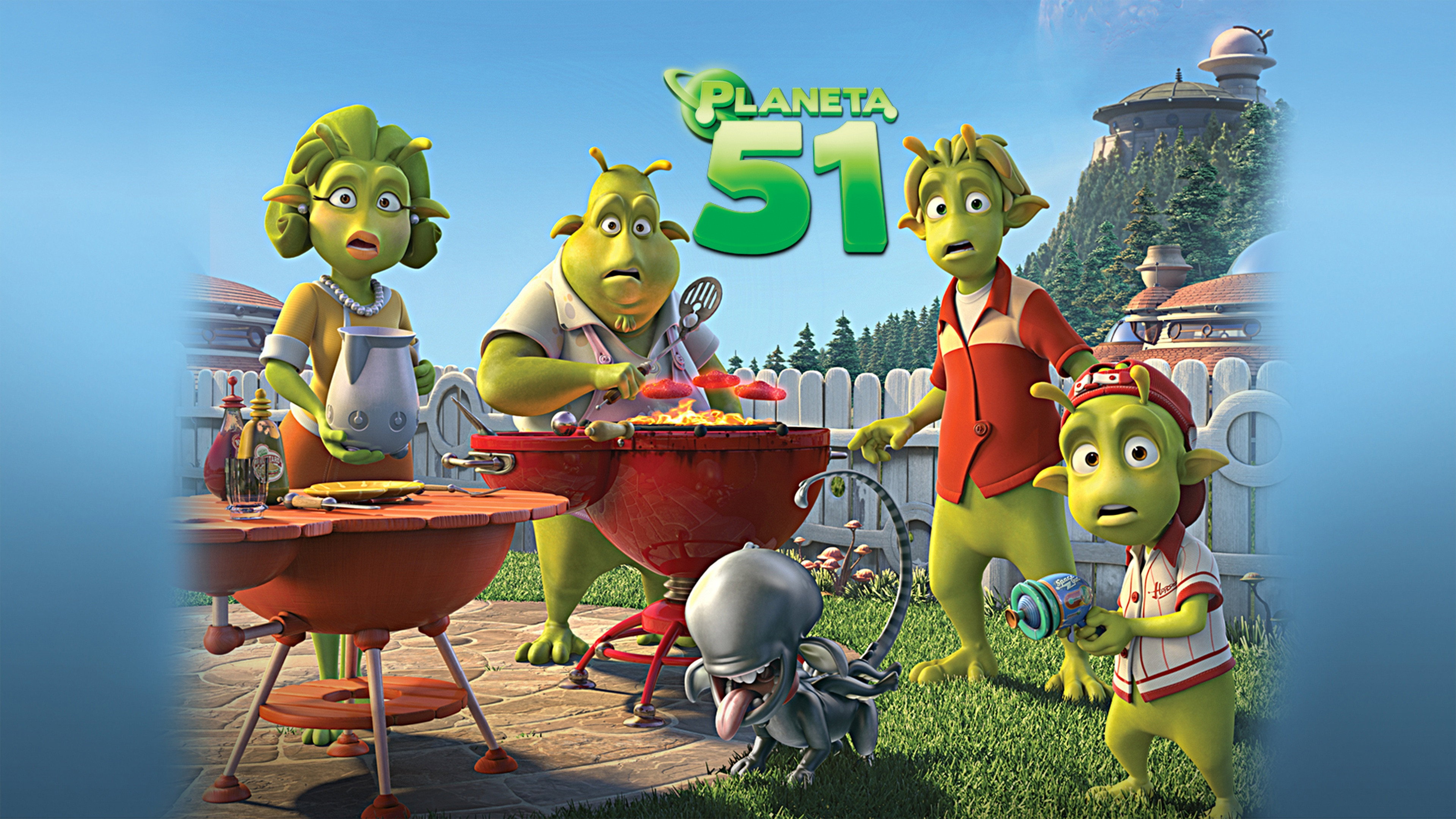 Planet 51 scene photo
