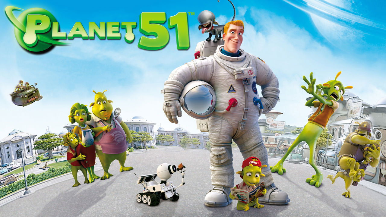 Planet 51 scene photo