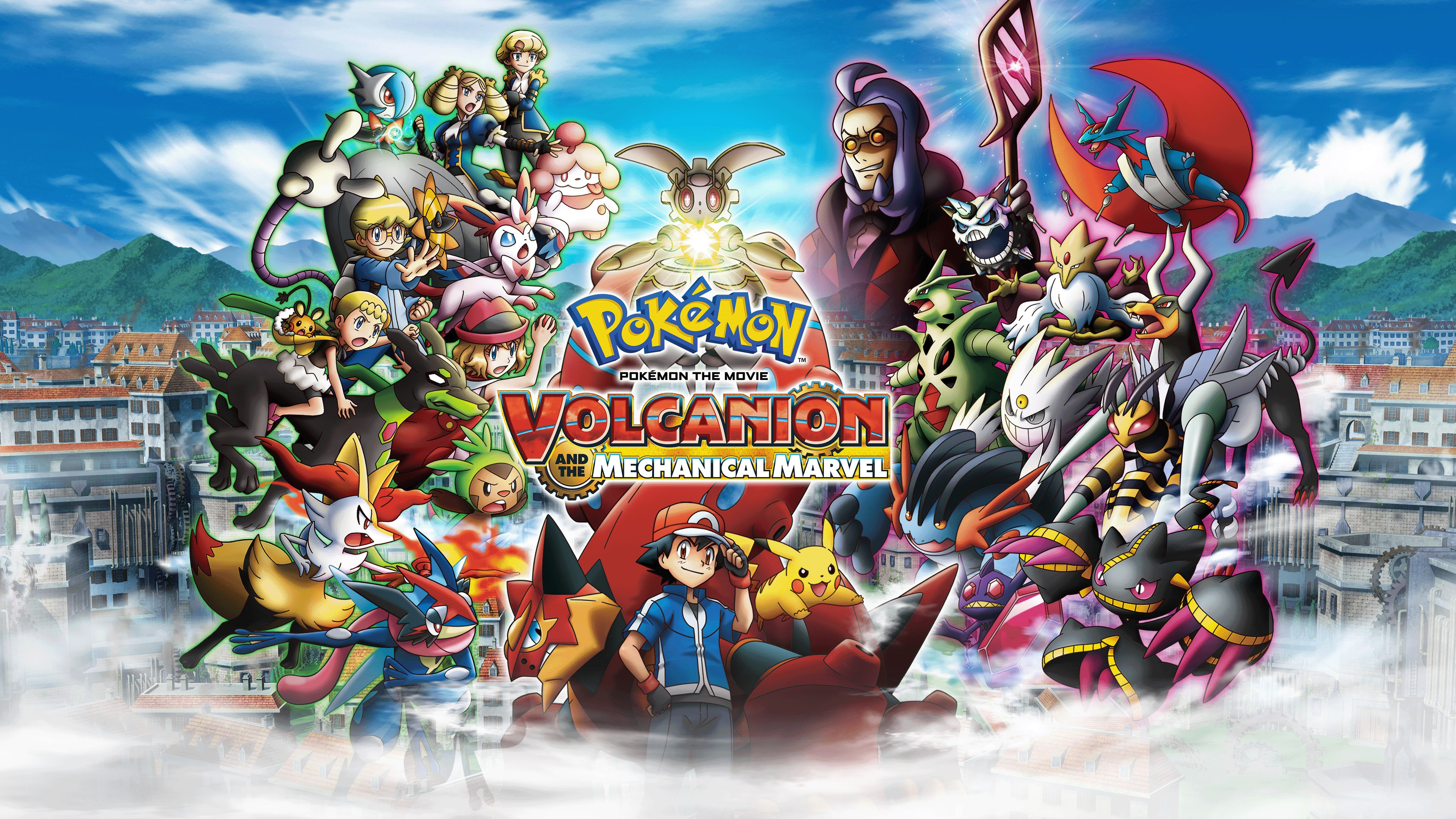 Pokemon za mubi XY& Z 'borukenion to kiko (karakuri) no magiana scene photo