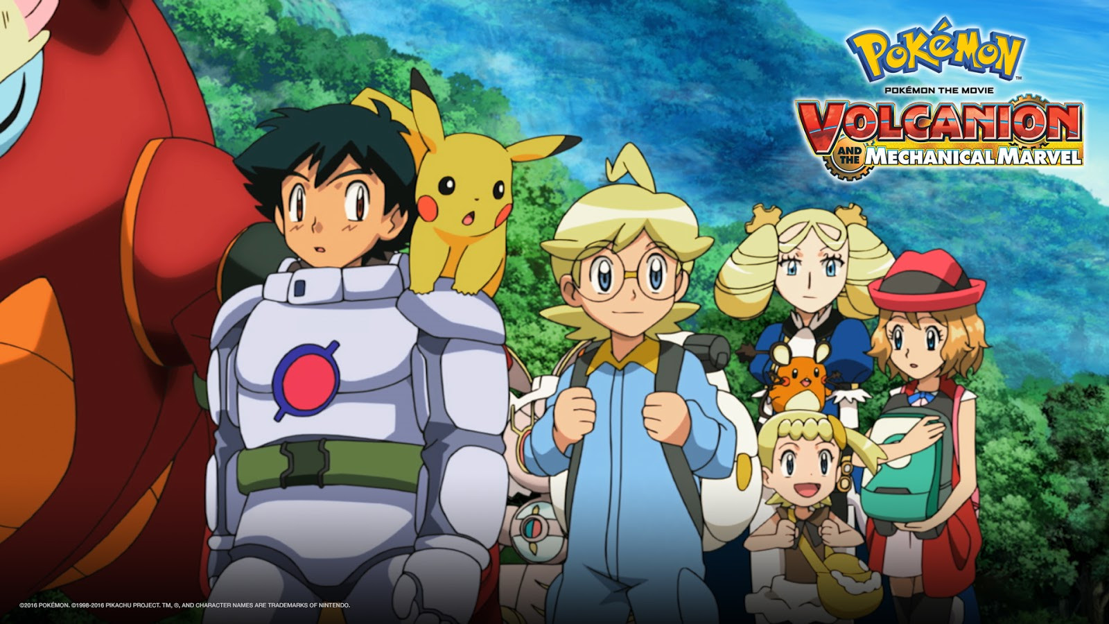 Pokemon za mubi XY& Z 'borukenion to kiko (karakuri) no magiana scene photo