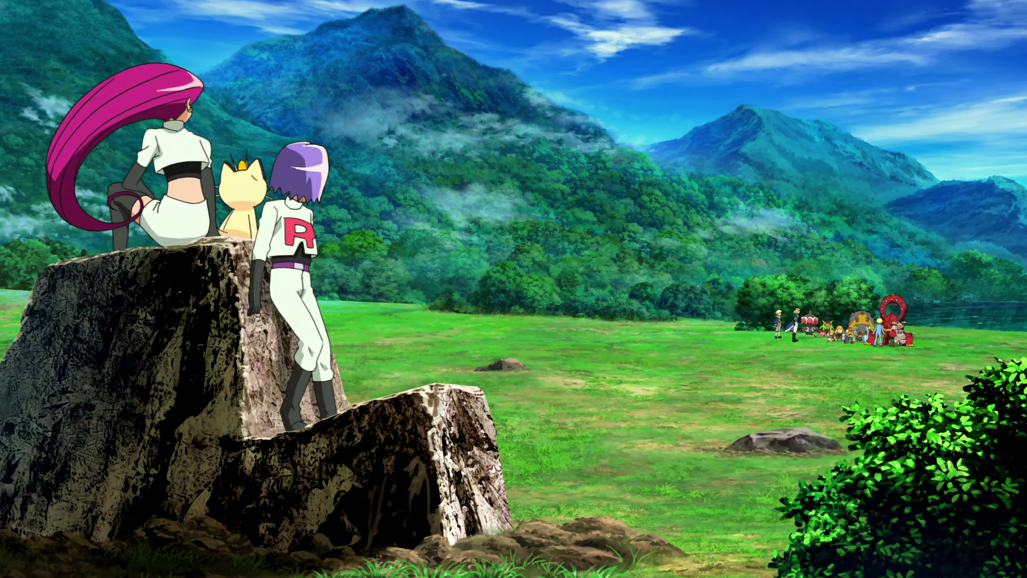 Pokemon za mubi XY& Z 'borukenion to kiko (karakuri) no magiana scene photo