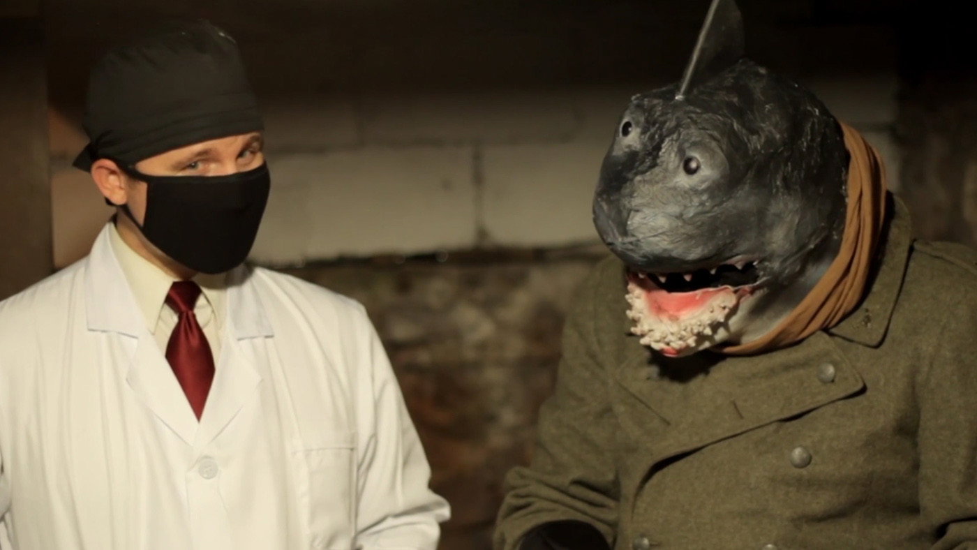 Post Apocalyptic Commando Shark scene photo