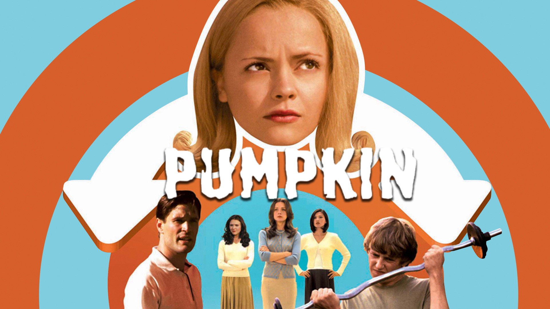 Pumpkin scene photo