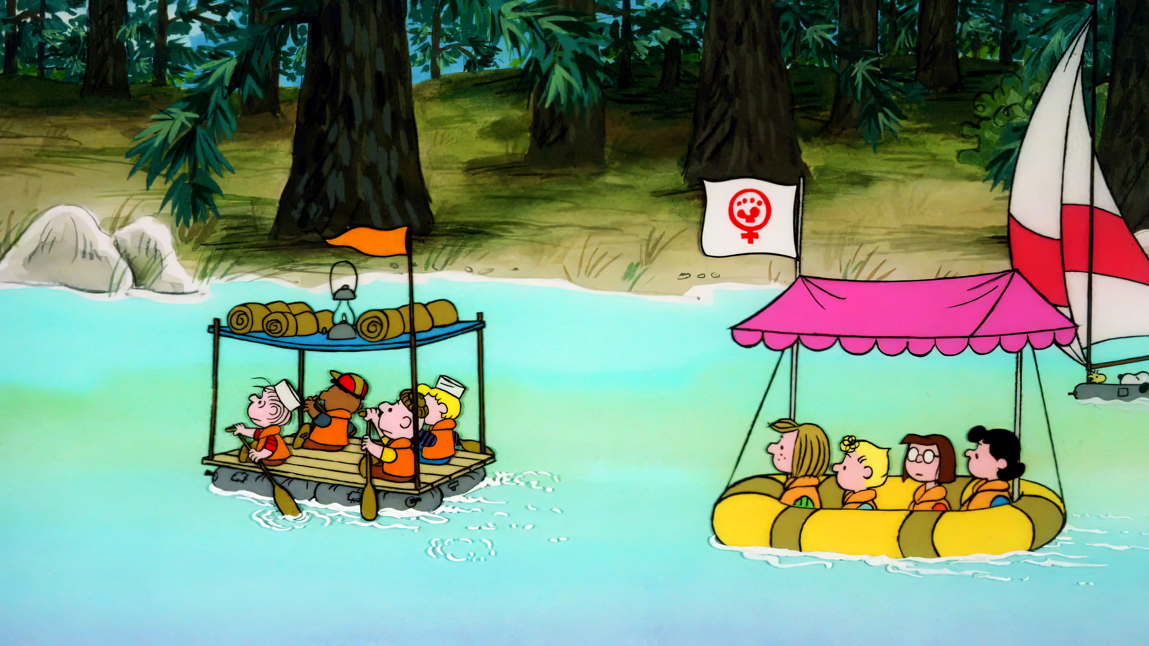 Race for Your Life, Charlie Brown scene photo