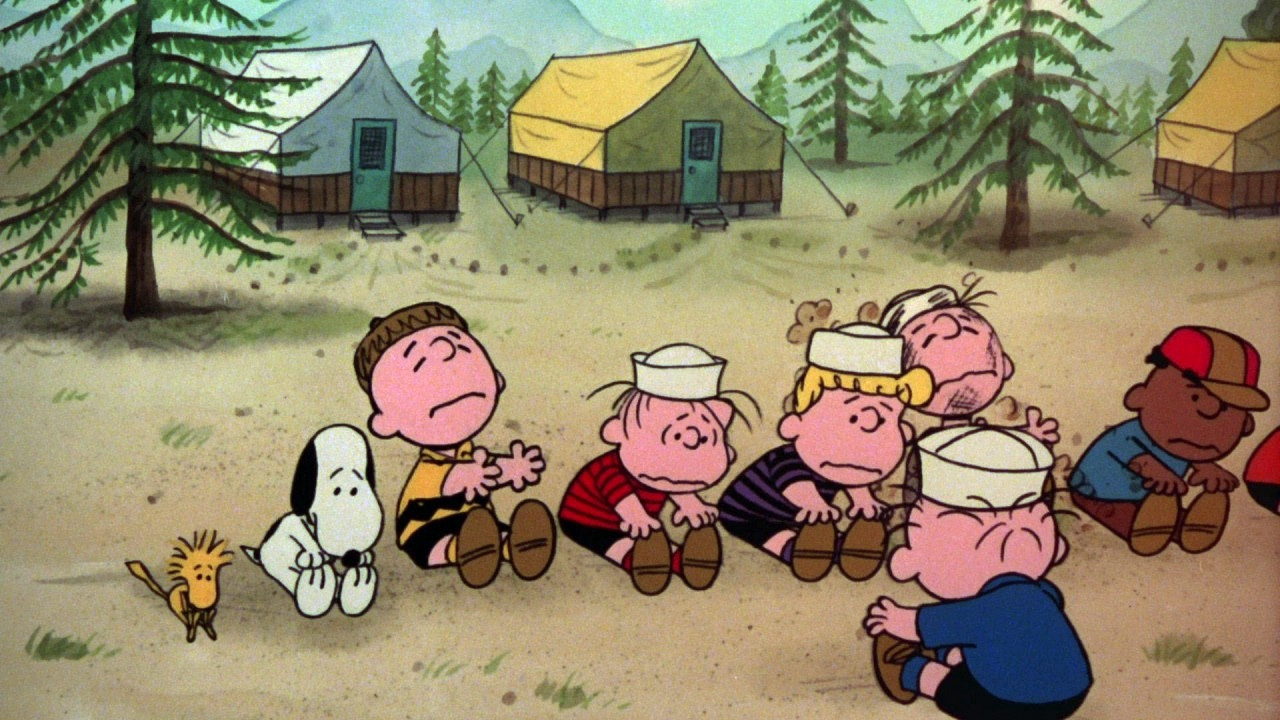 Race for Your Life, Charlie Brown scene photo