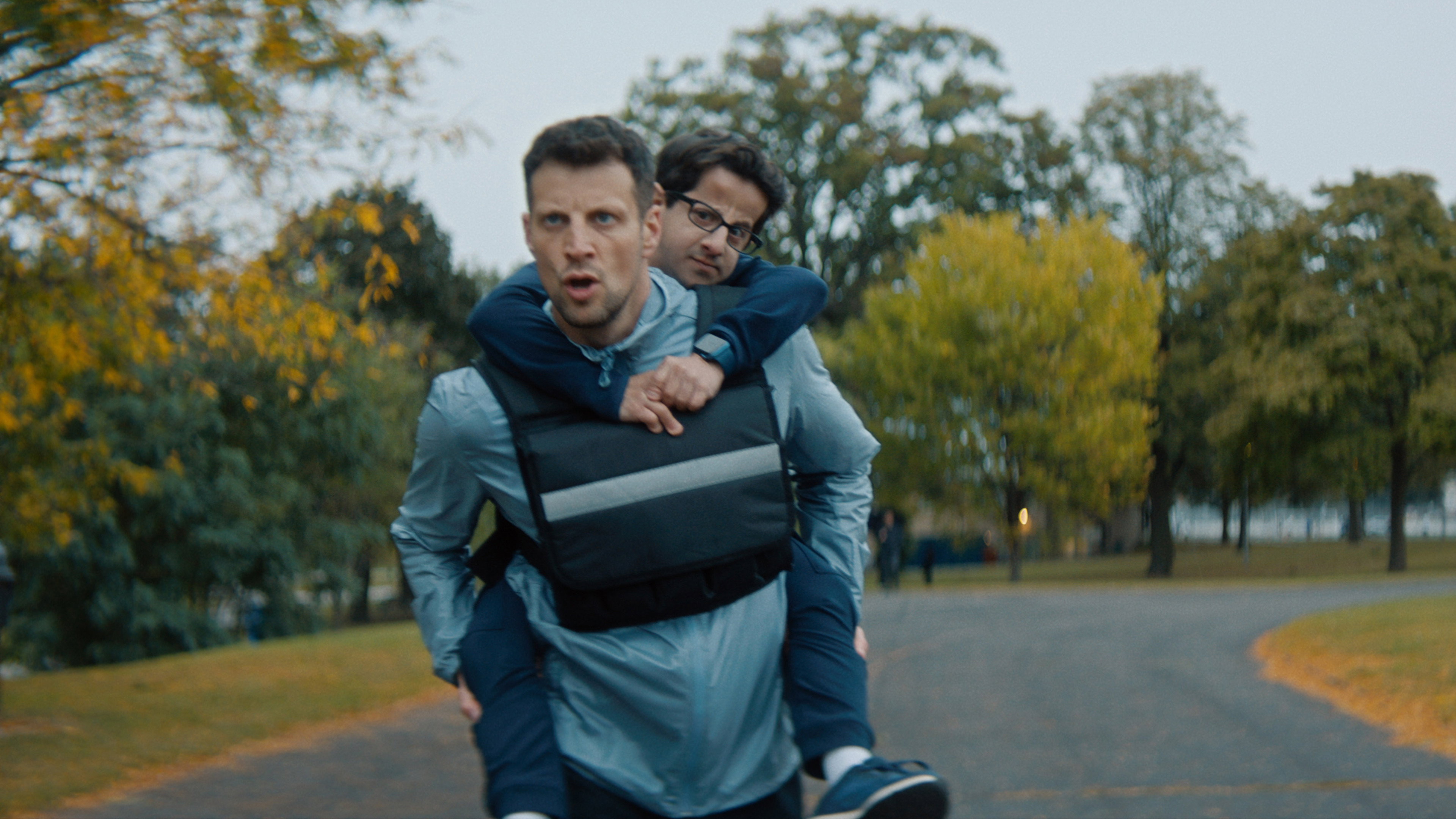 Racewalkers scene photo