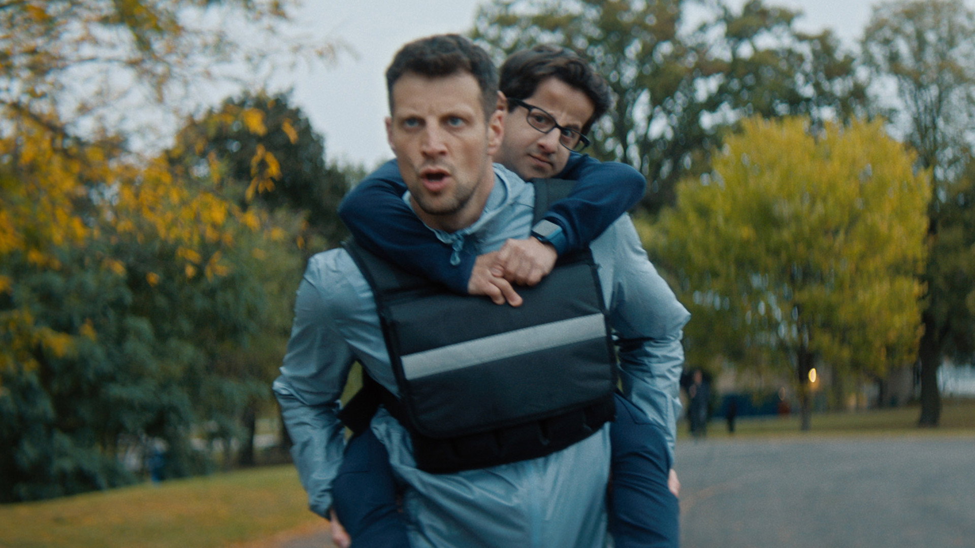 Racewalkers scene photo