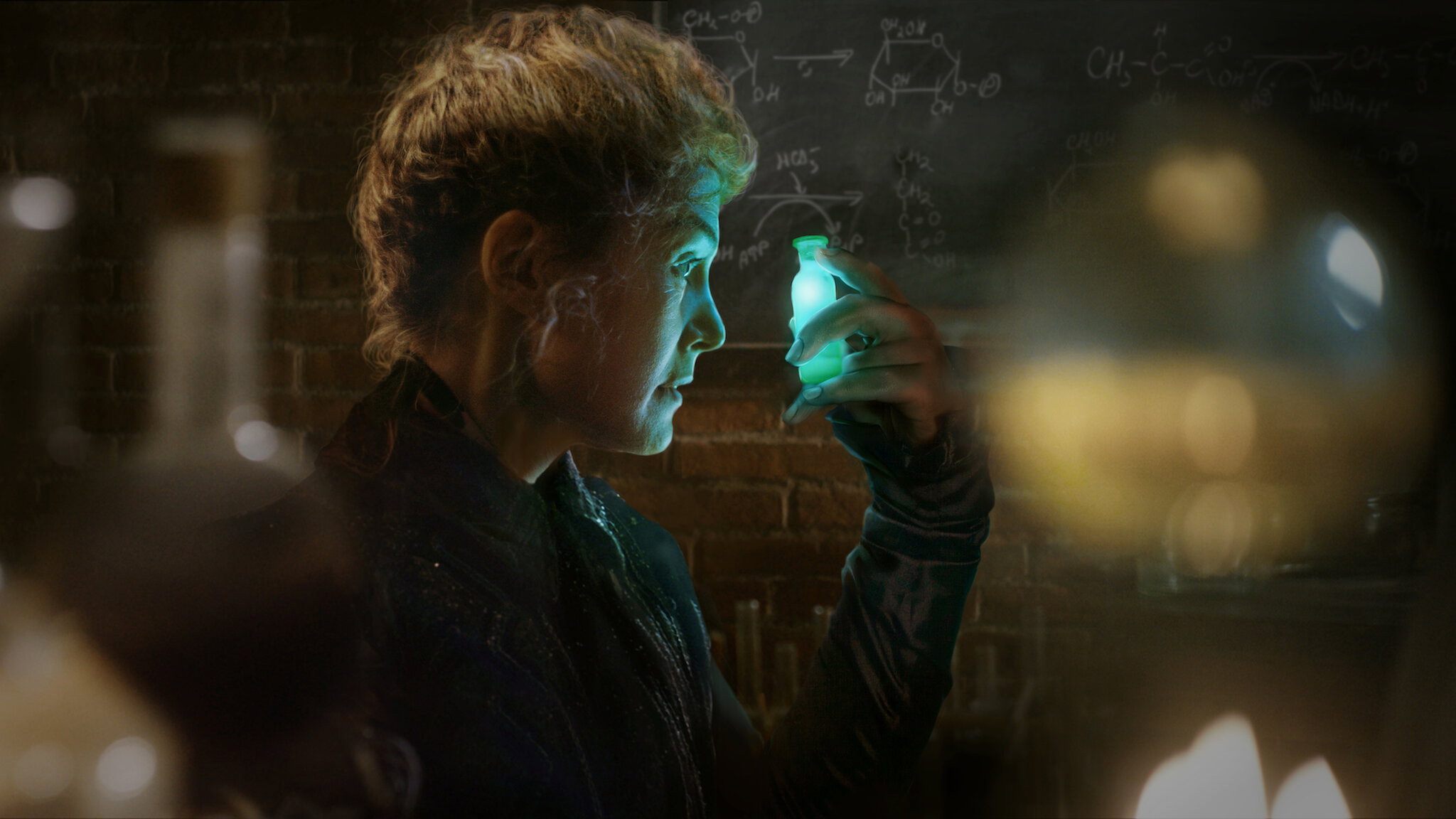 Radioactive scene photo
