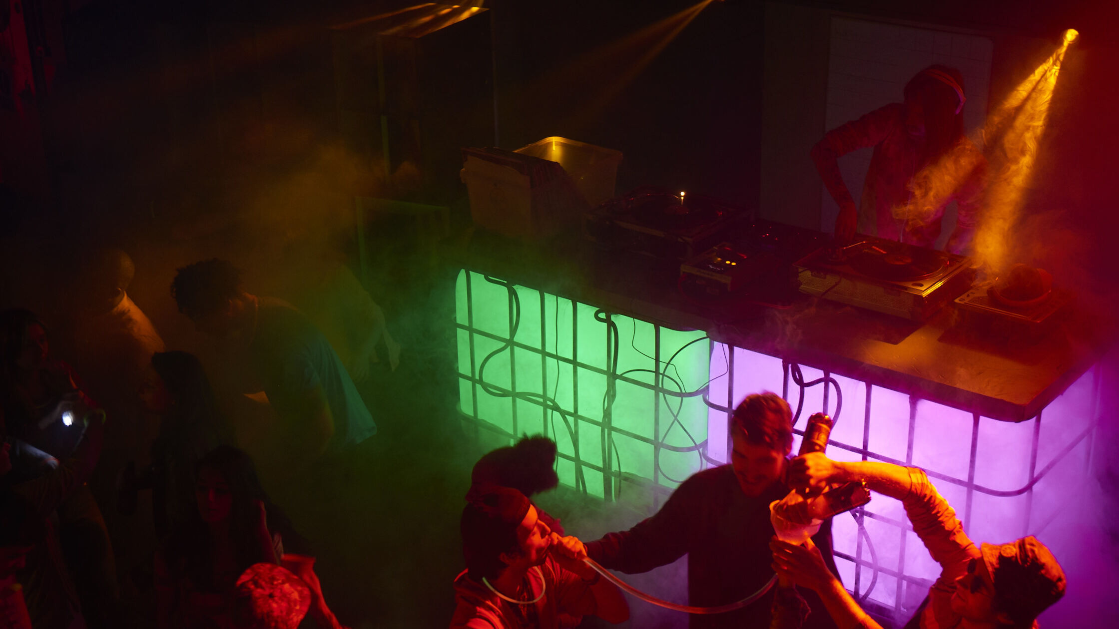 Ravers scene photo