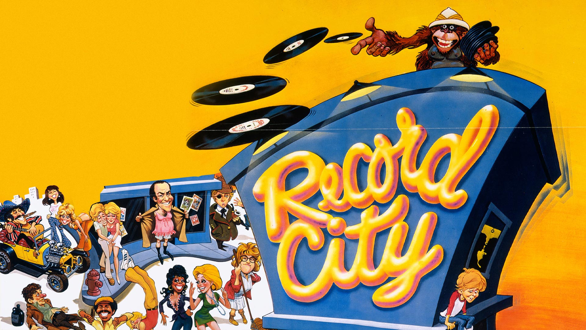 Record City scene photo