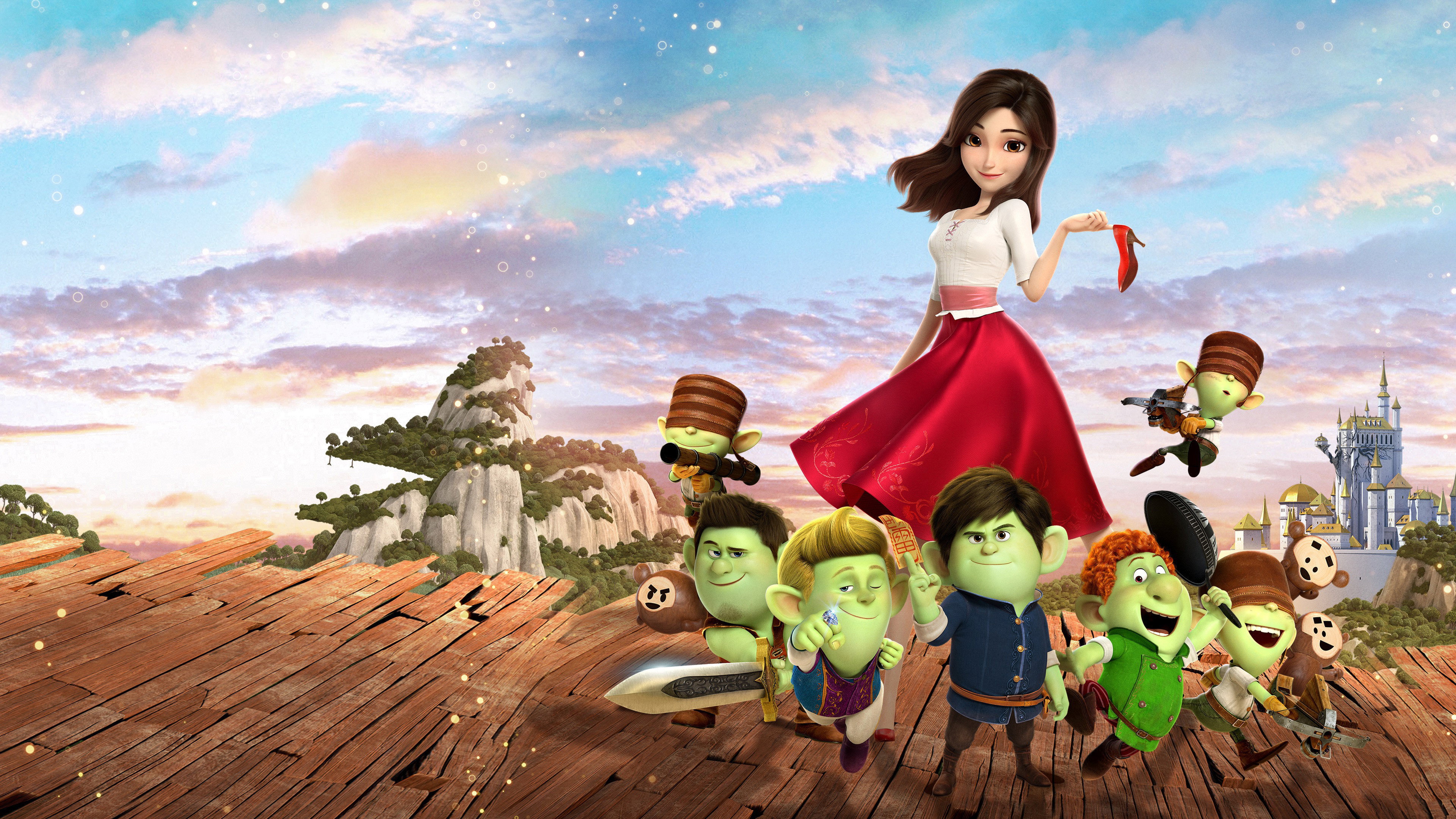 Red Shoes and the Seven Dwarfs scene photo