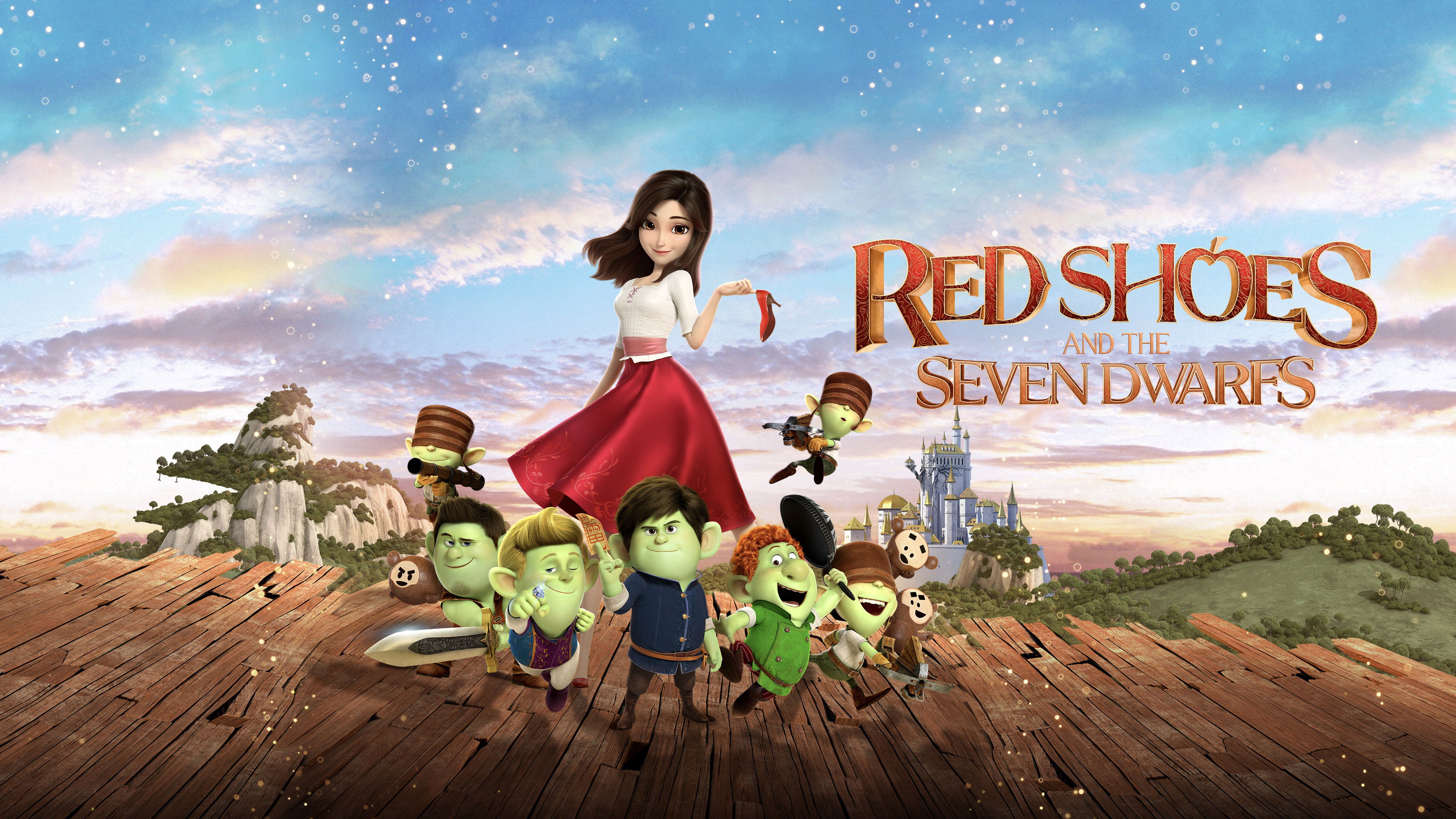 Red Shoes and the Seven Dwarfs scene photo