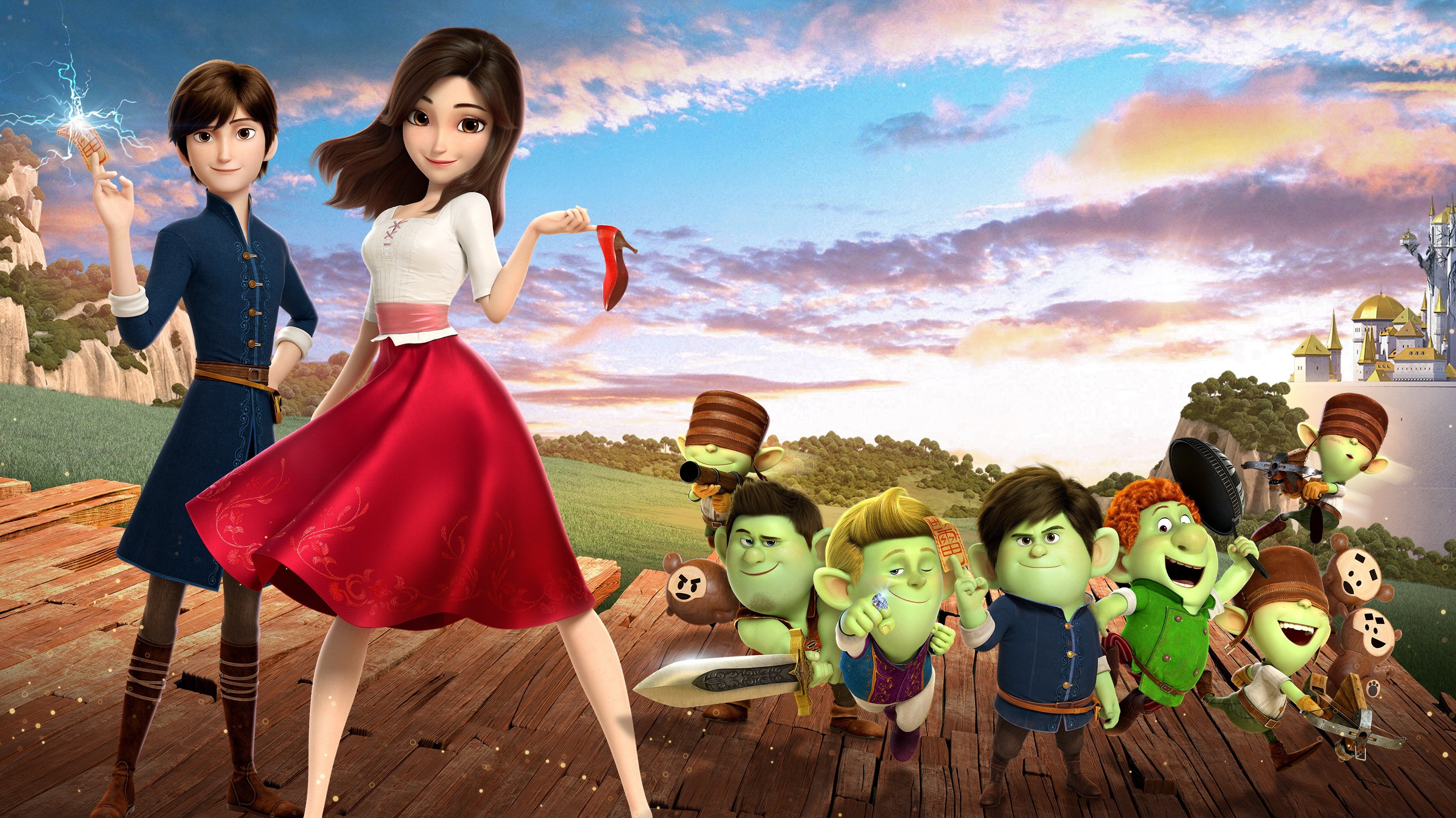 Red Shoes and the Seven Dwarfs scene photo