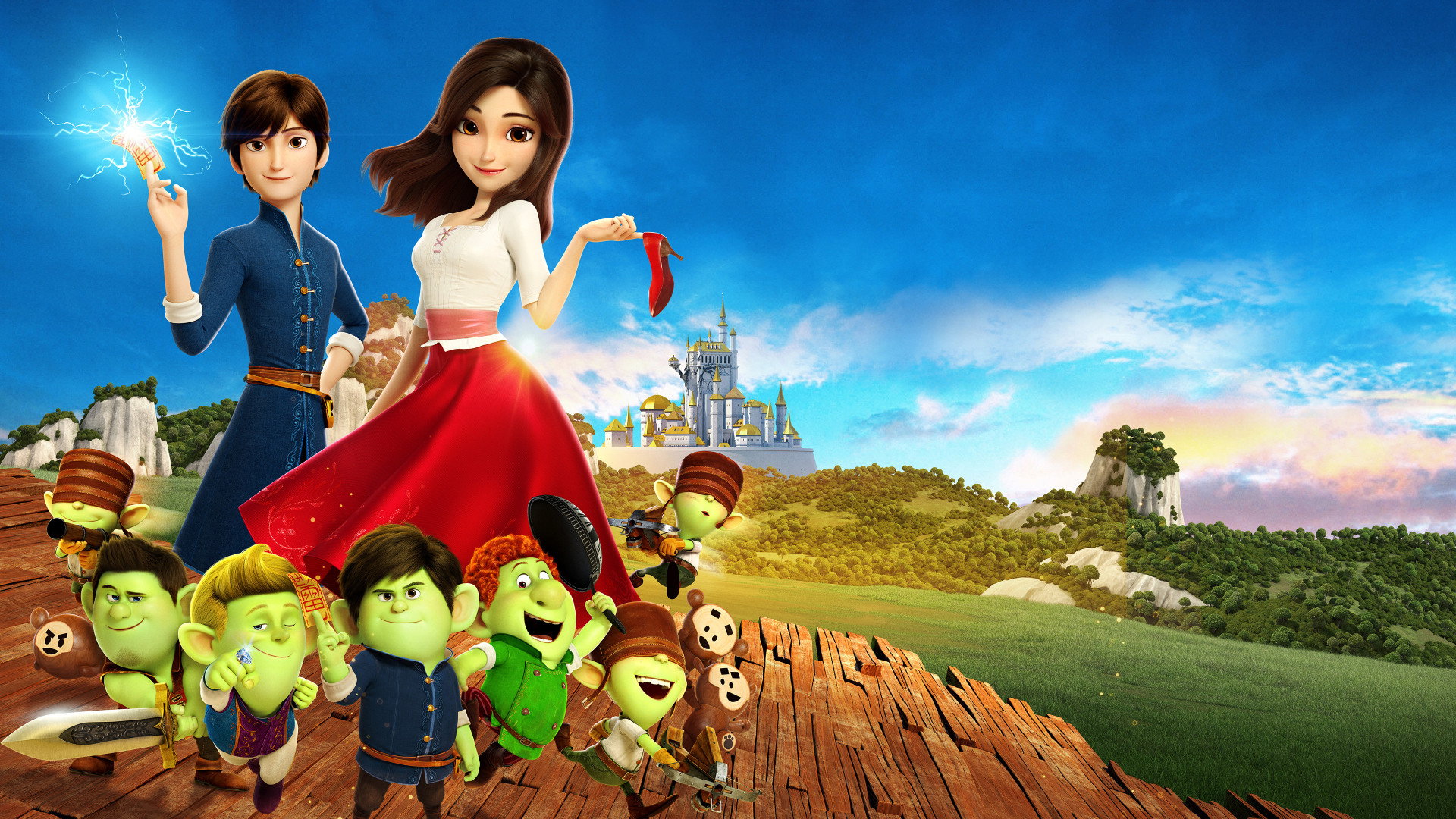 Red Shoes and the Seven Dwarfs scene photo