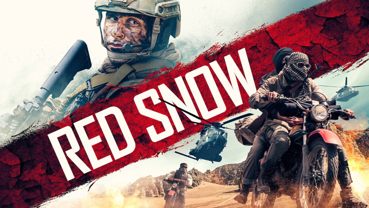 Red Snow scene photo