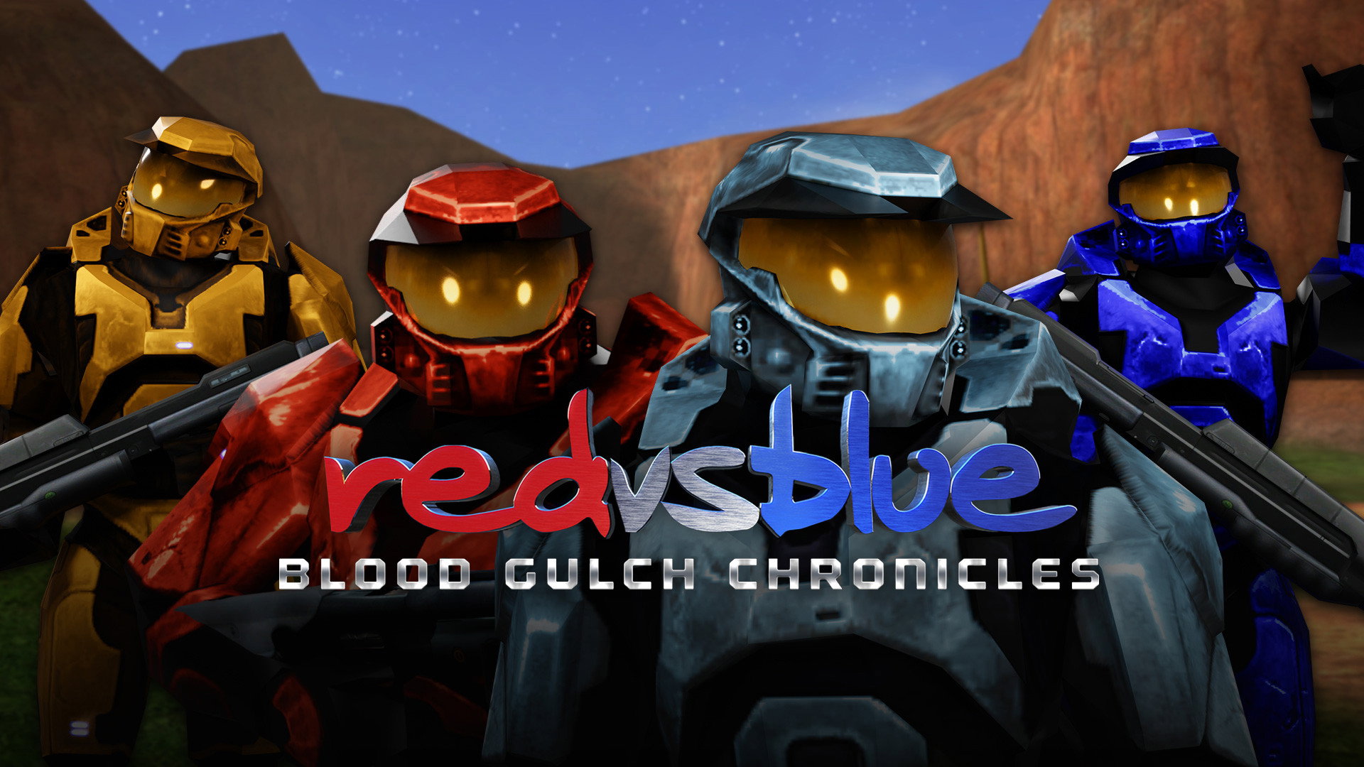 Red vs. Blue scene photo