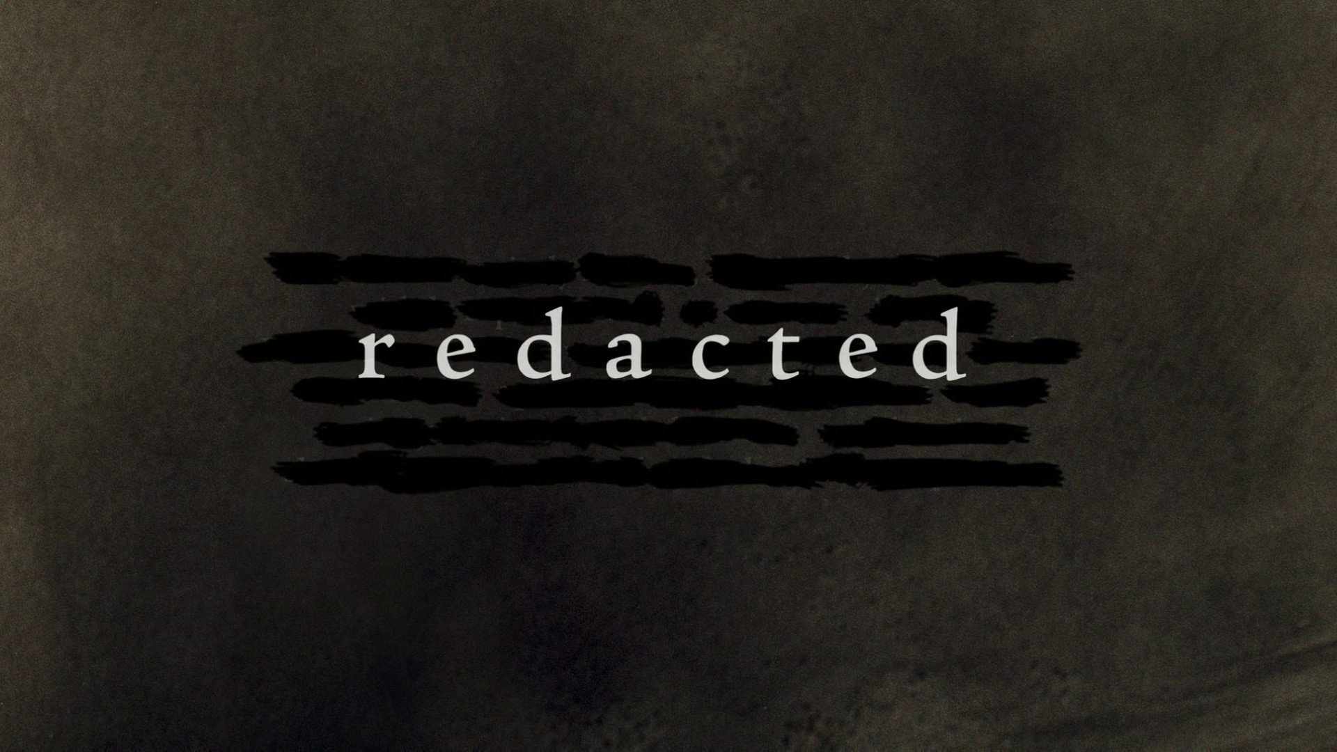 Redacted scene photo