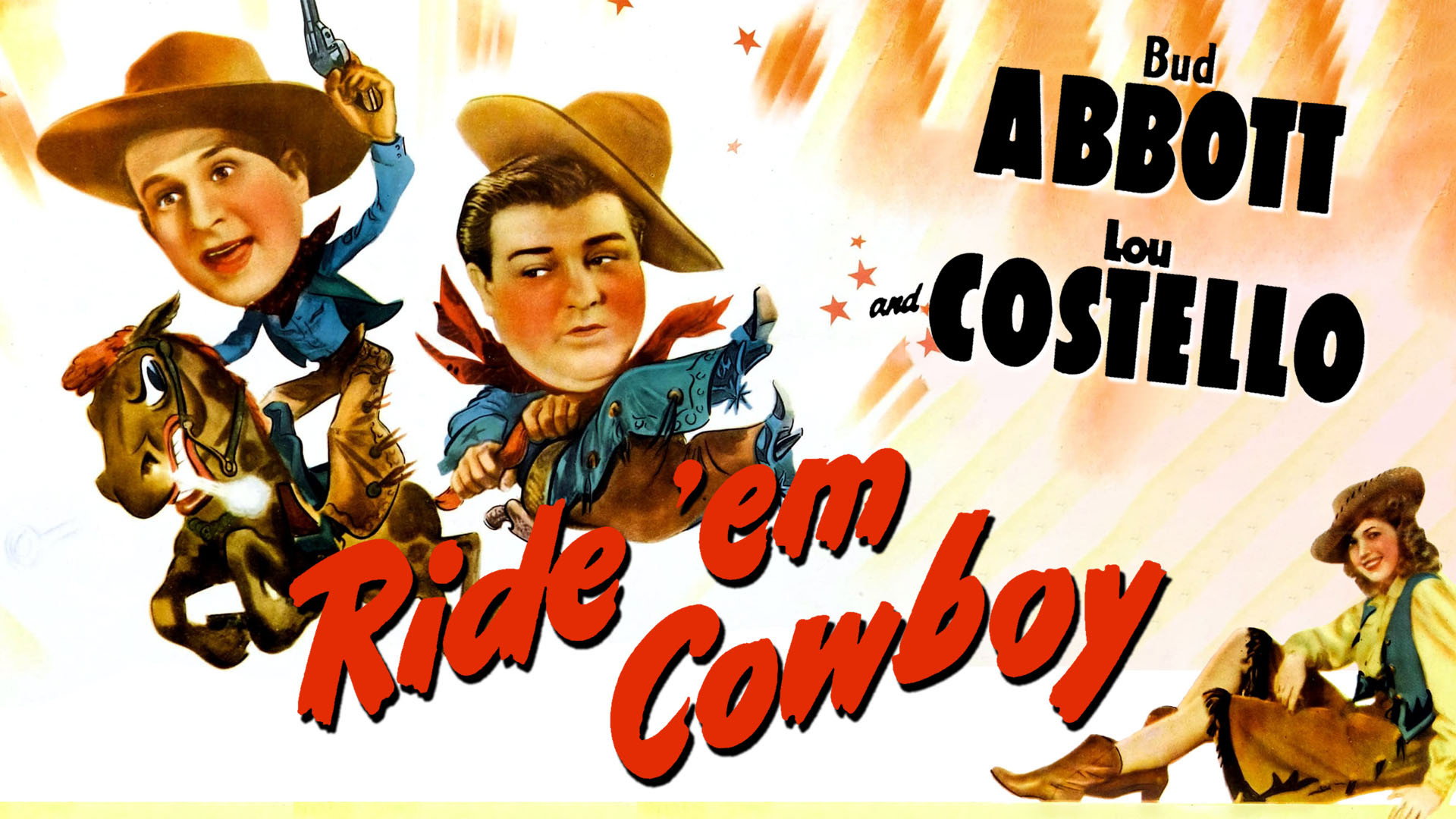 Ride 'Em Cowboy scene photo