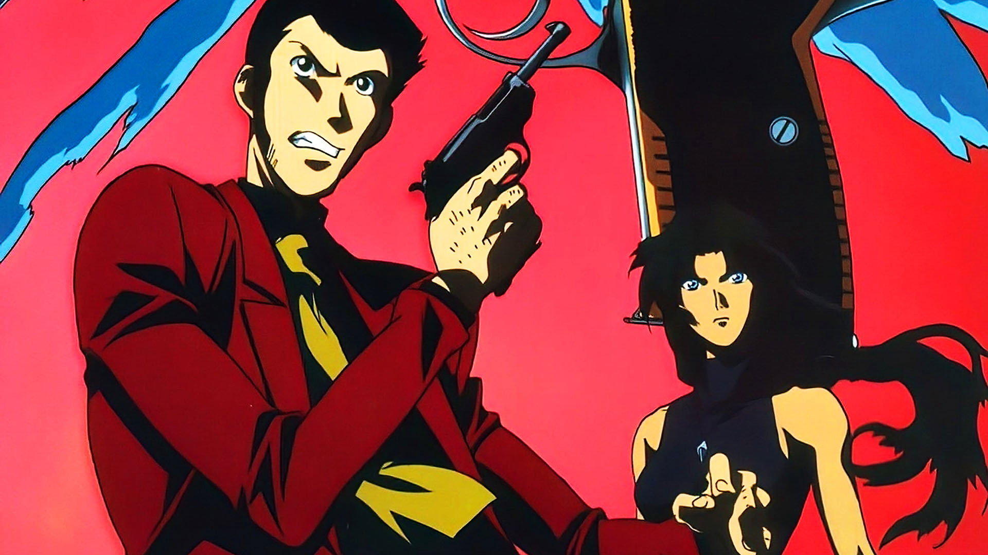 Rupan sansei: Walther P38 scene photo
