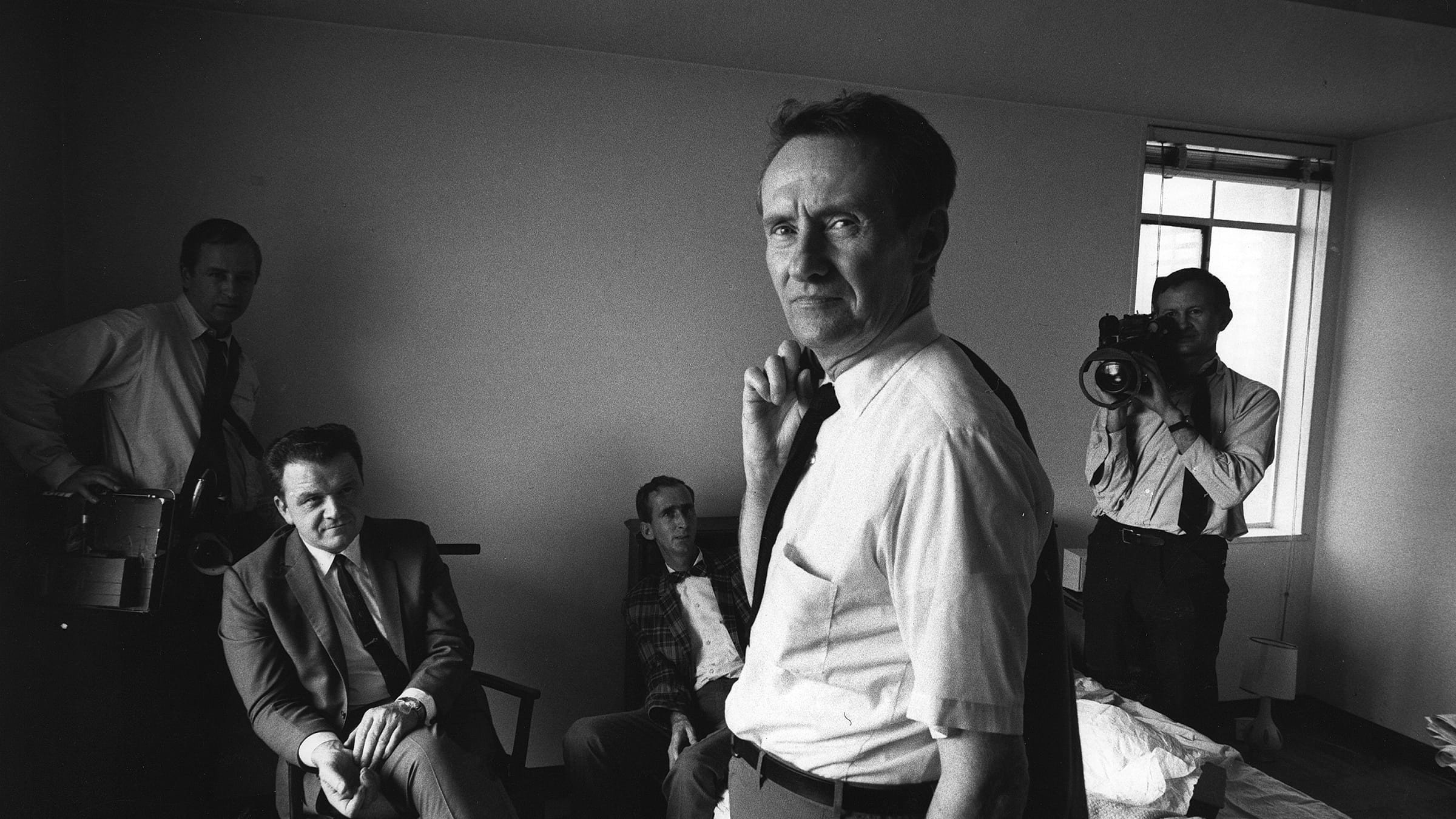 Salesman scene photo