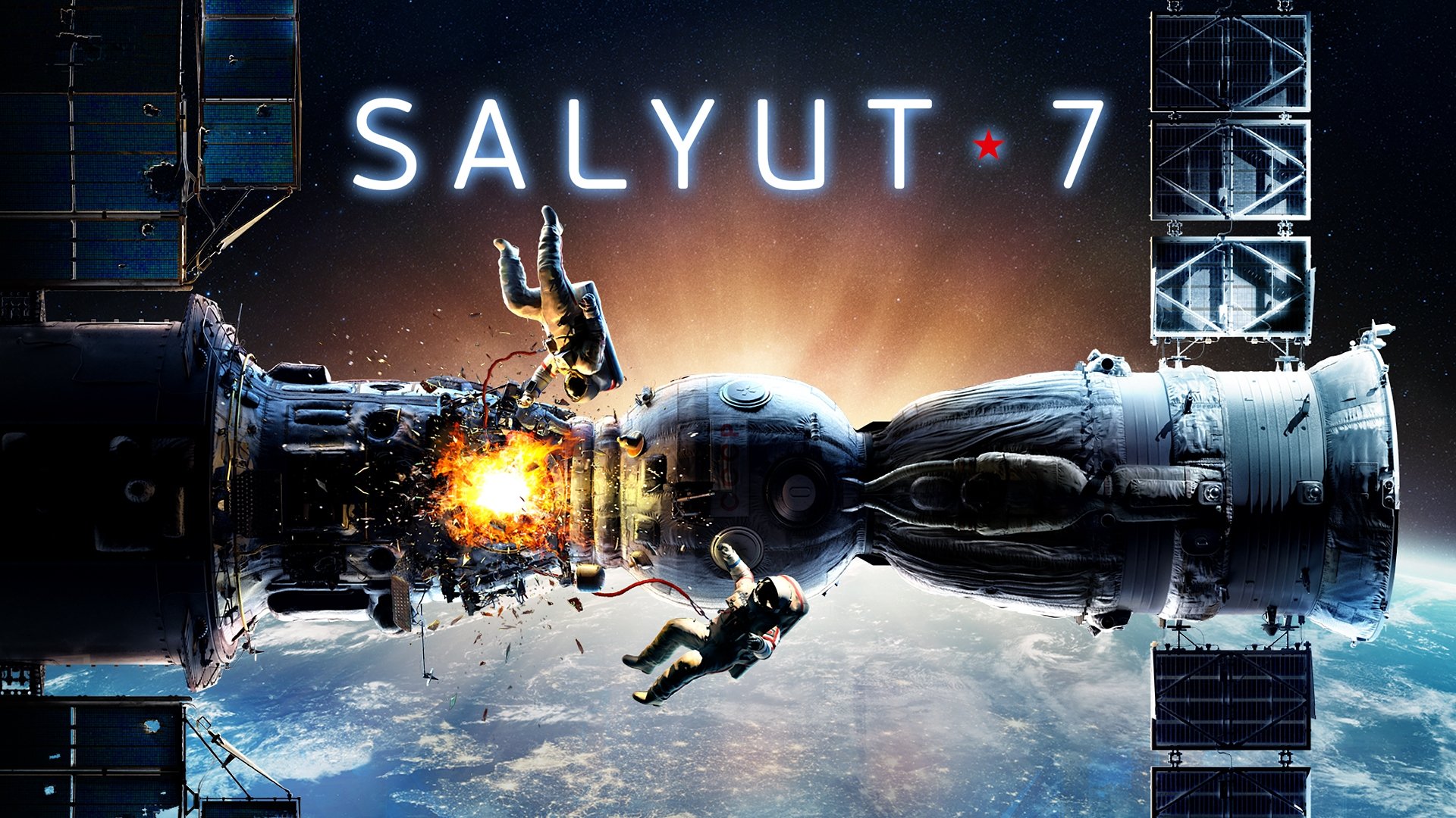 Salyut-7 scene photo
