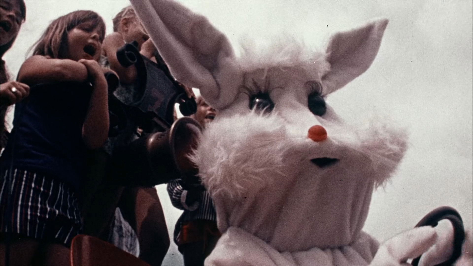 Santa and the Ice Cream Bunny scene photo