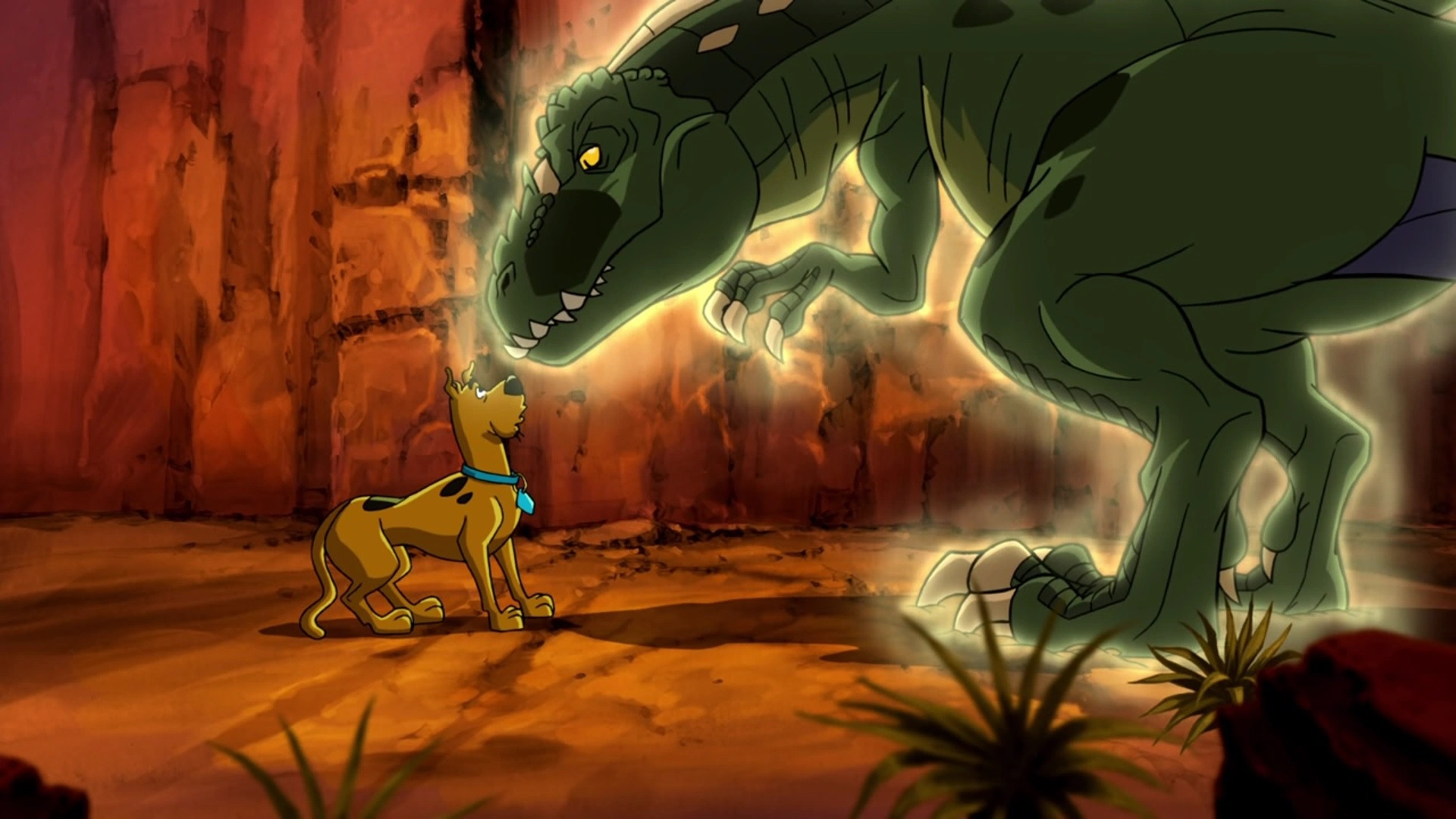 Scooby-Doo! Legend of the Phantosaur scene photo