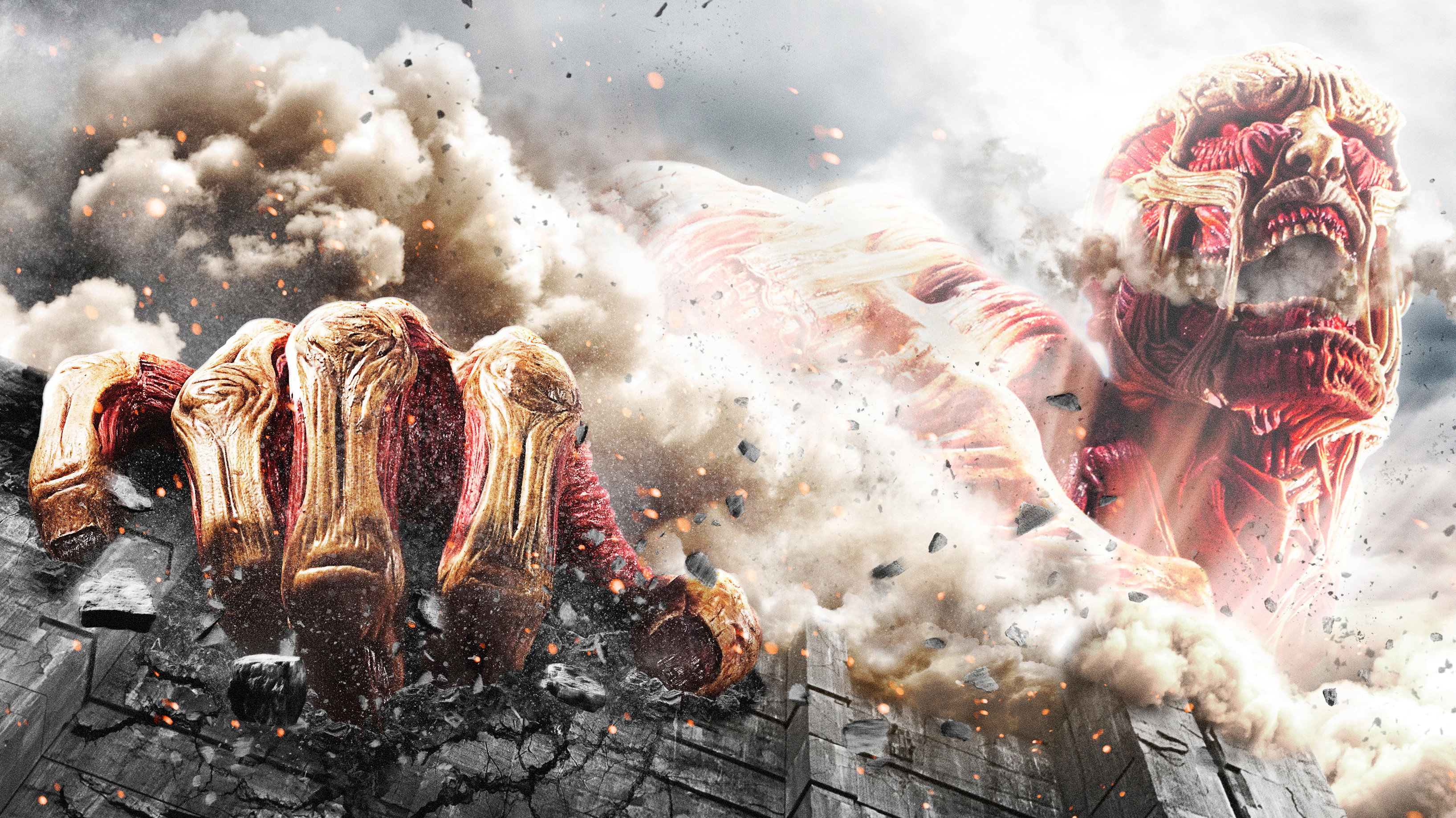 Shingeki no kyojin scene photo