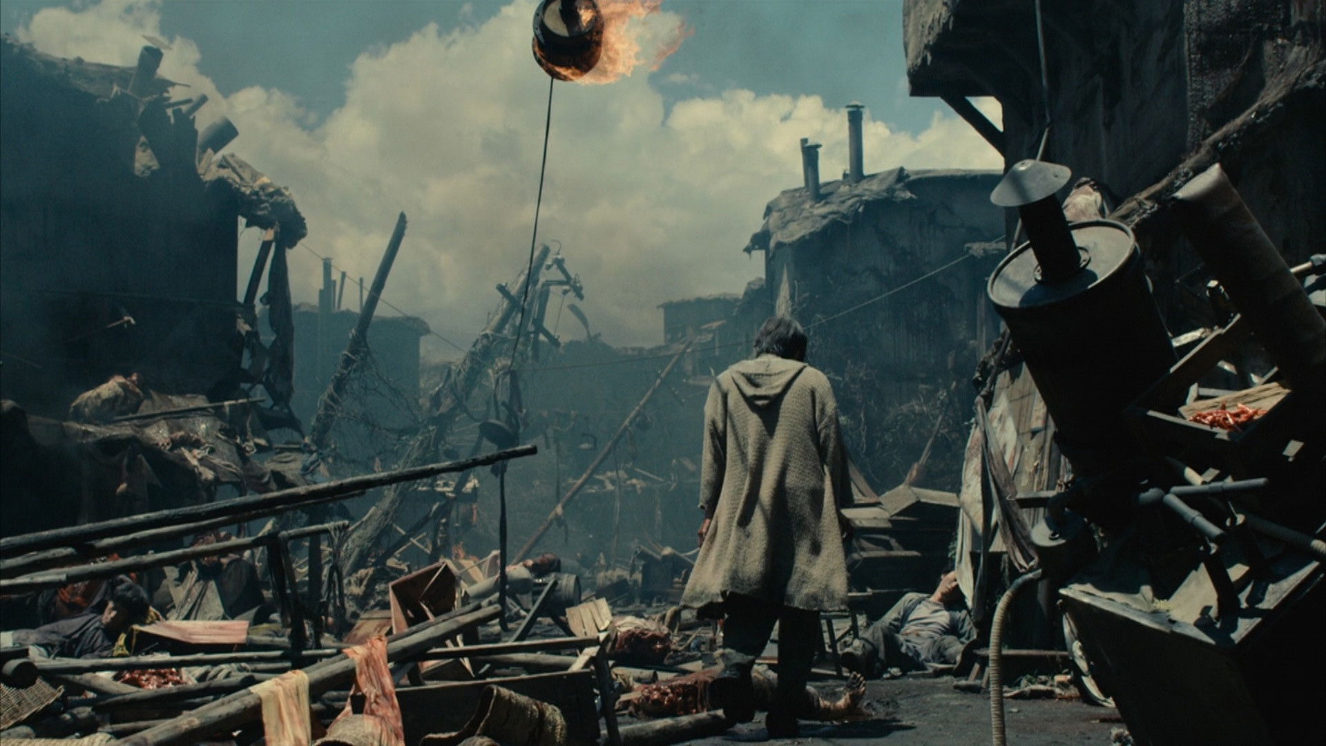 Shingeki no kyojin scene photo