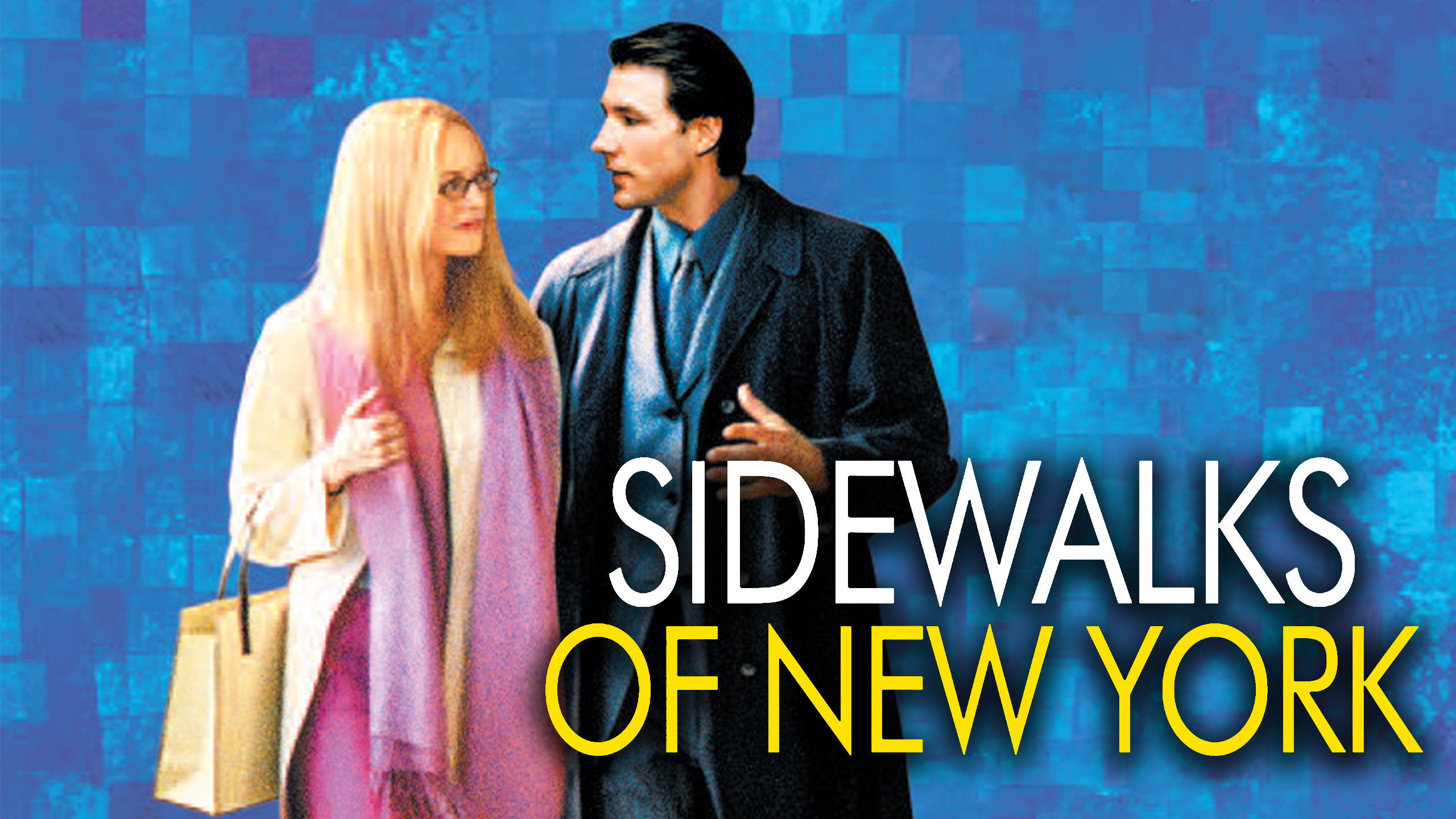 Sidewalks of New York scene photo